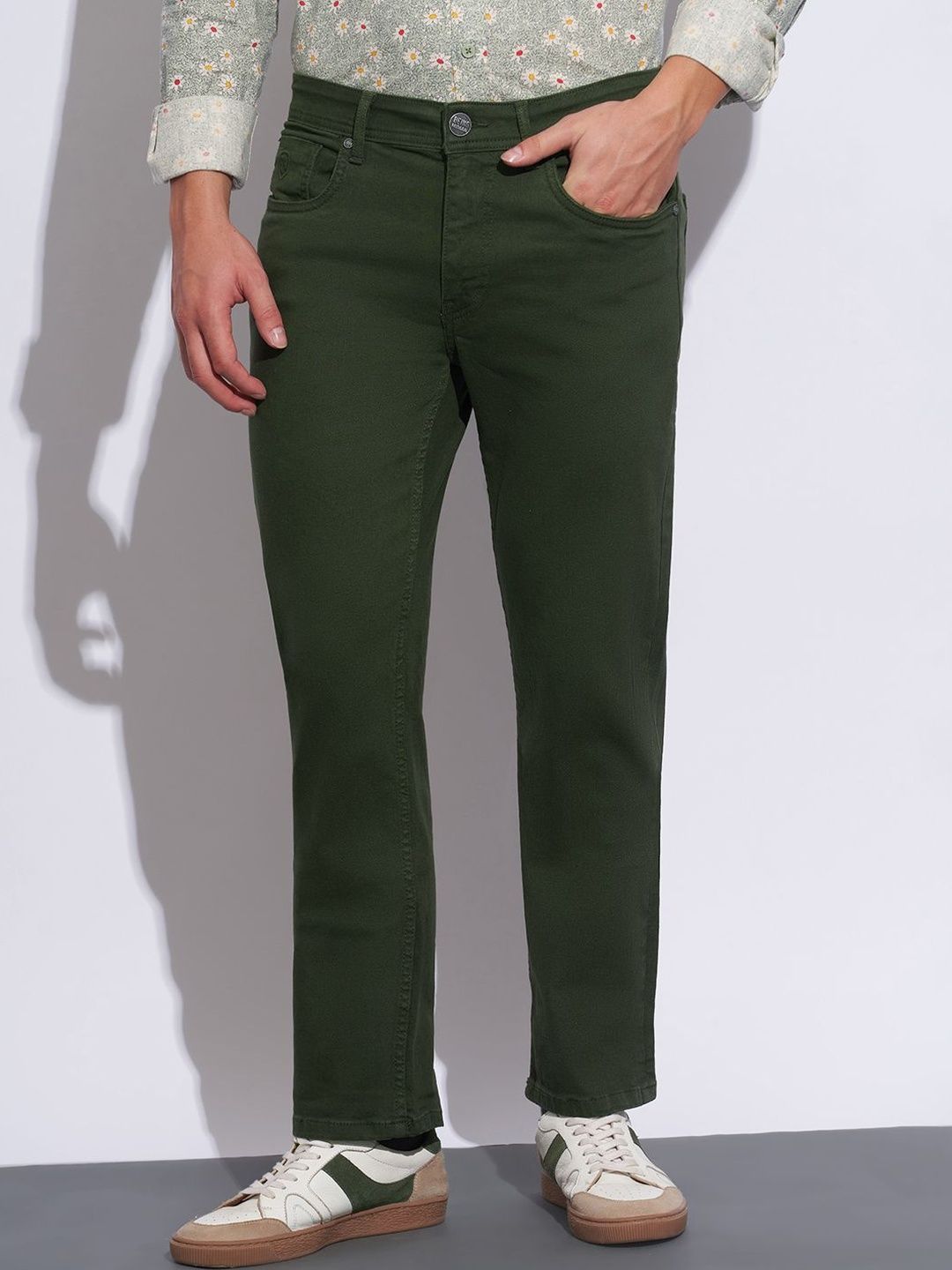 Being Human Men Regular Fit Mid-Rise Jeans