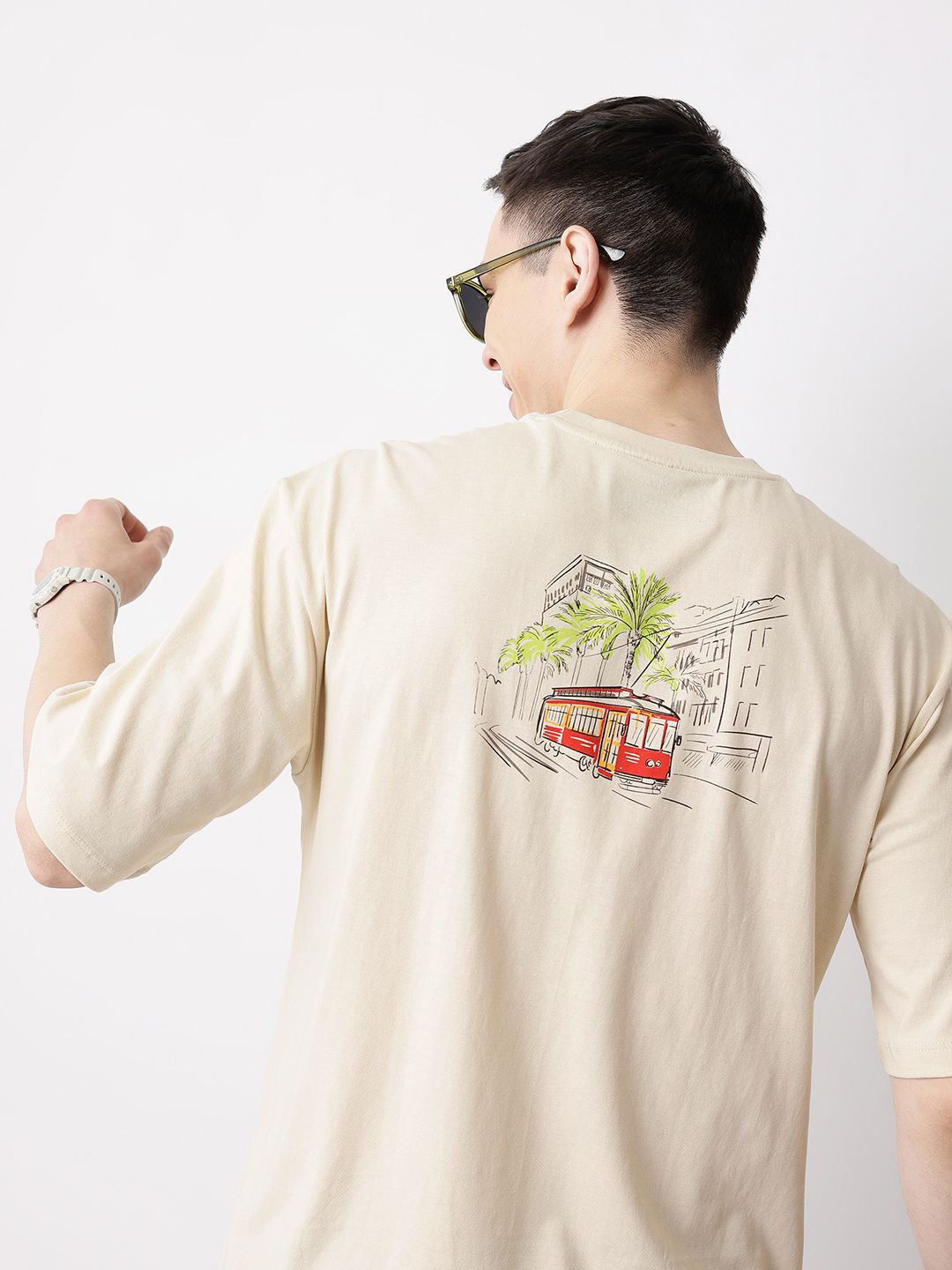 Mast & Harbour Graphic Printed T-shirt