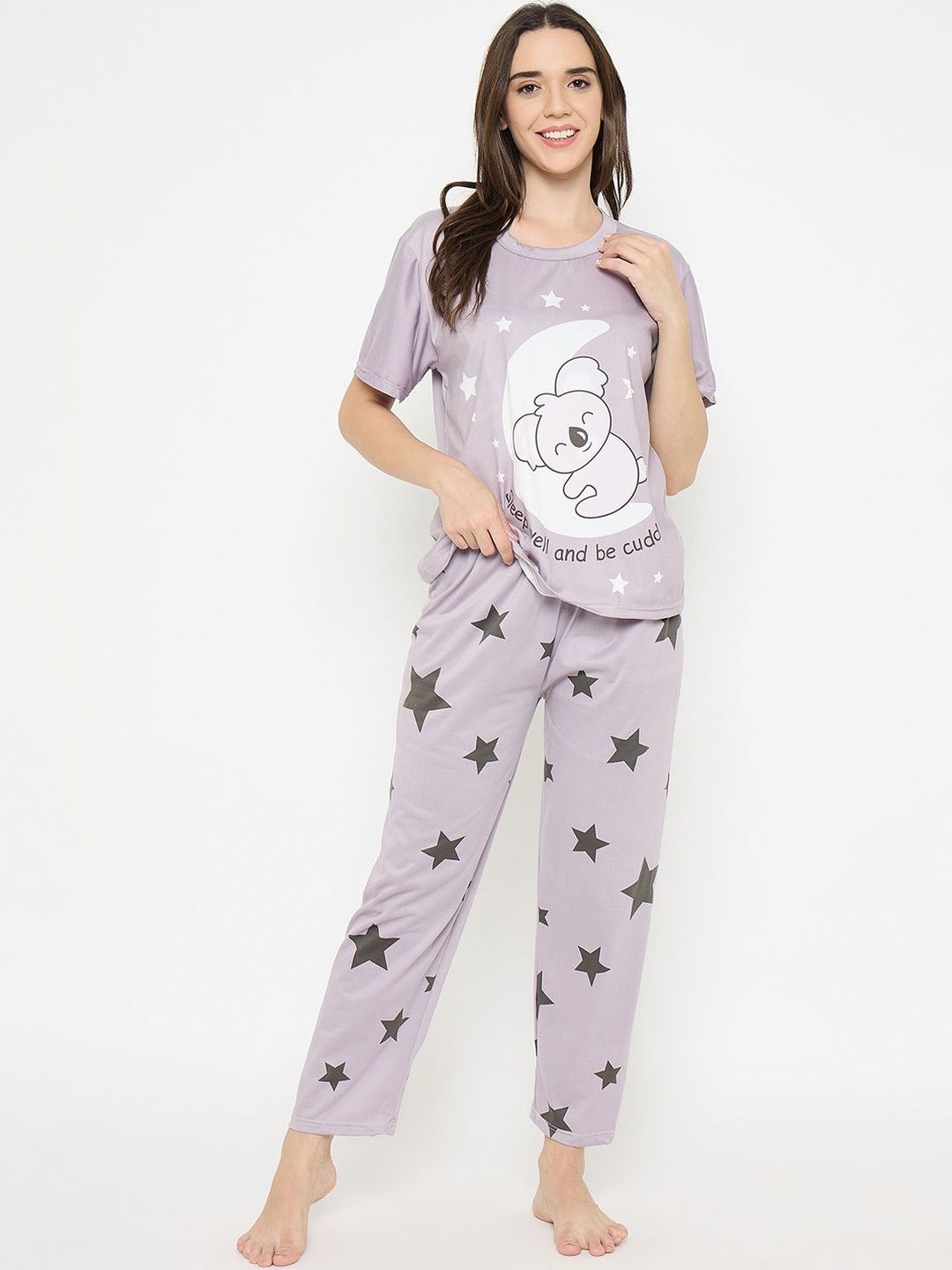 Camey Women Printed Night suit