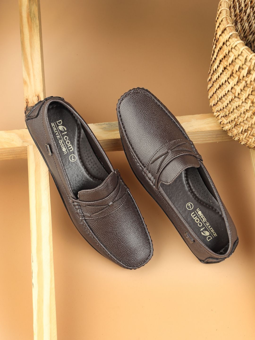 Action Men Textured Loafers