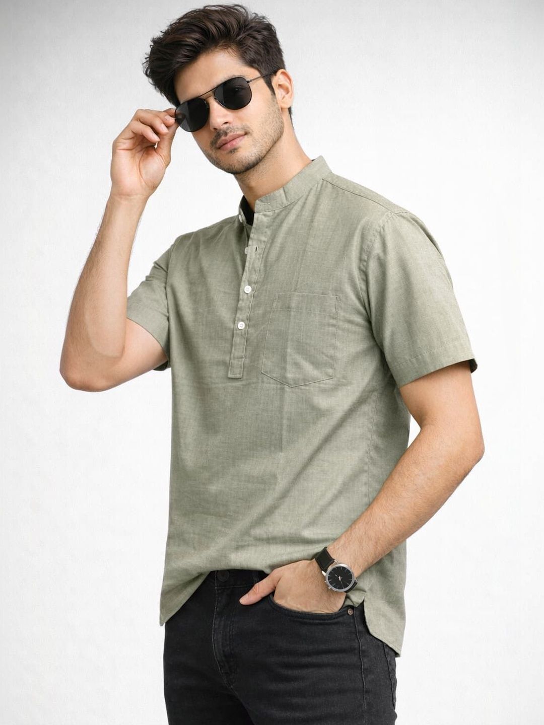 DYMORA Men Classic Casual Shirt