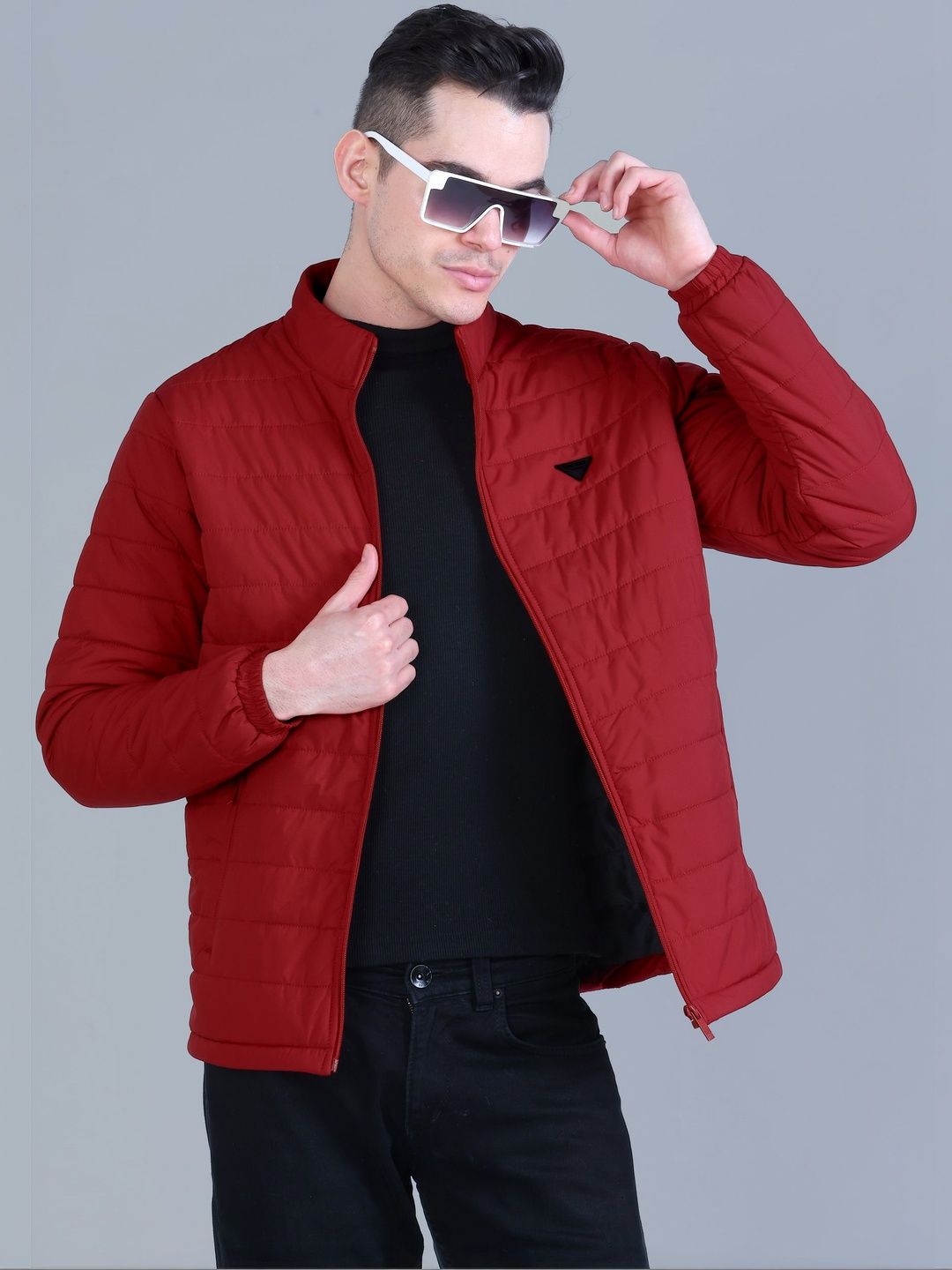 Rare Times Men Lightweight Puffer Jacket
