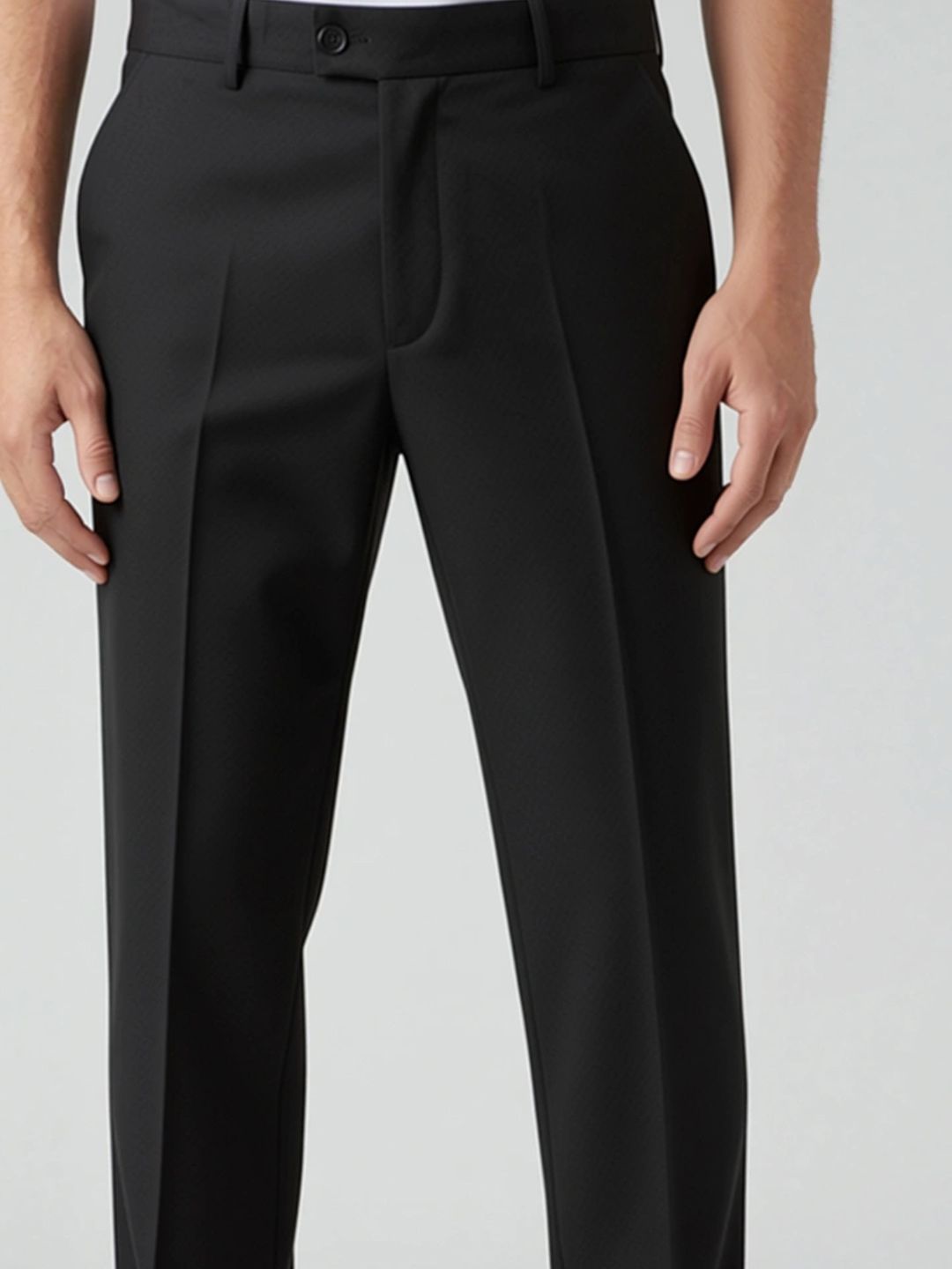 Buy ANDREW HILL Men Easy Wash Pleated Trousers - Trousers for Men
