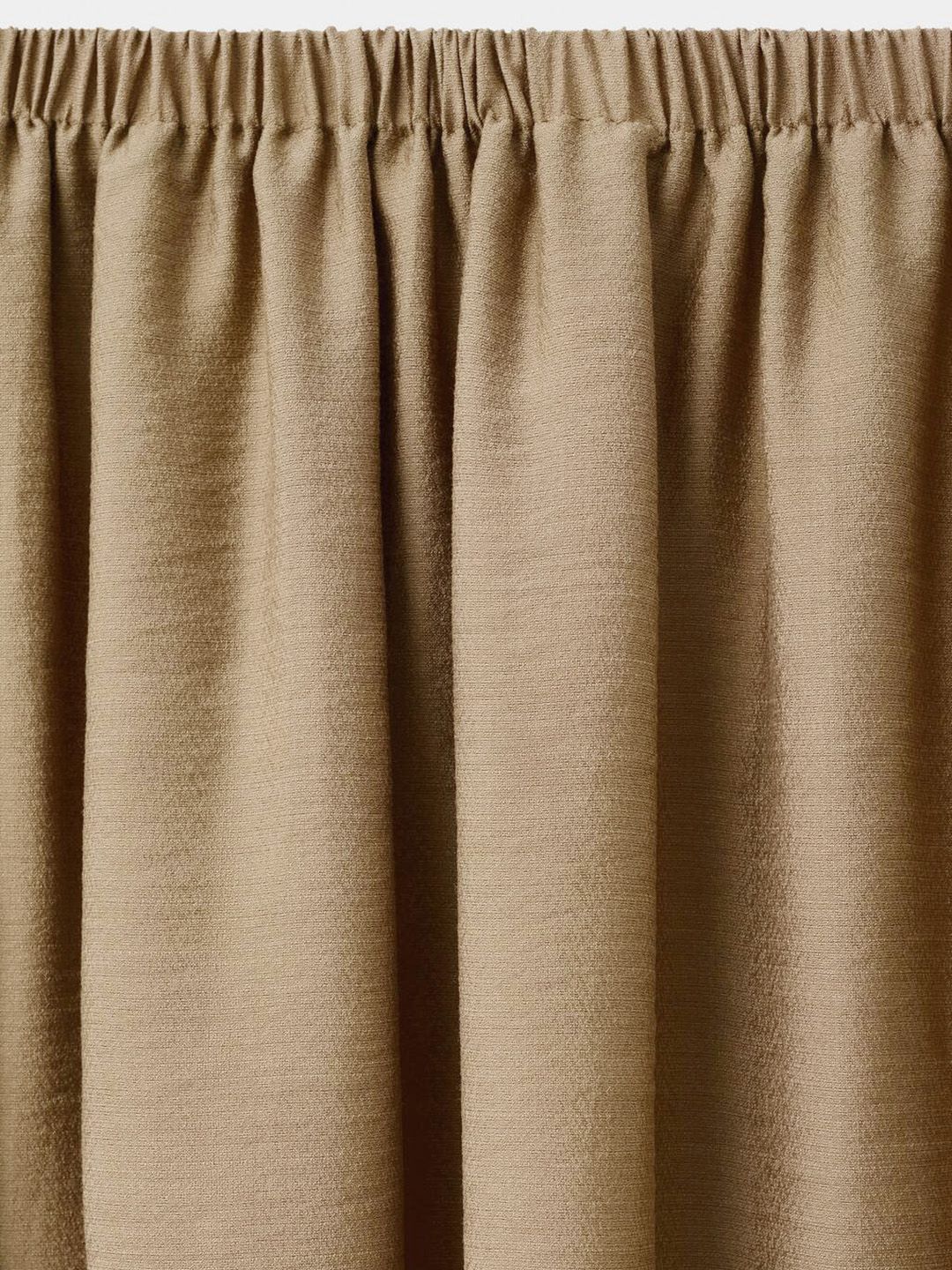 Pleated Mid-Rise Flared Midi Skirt