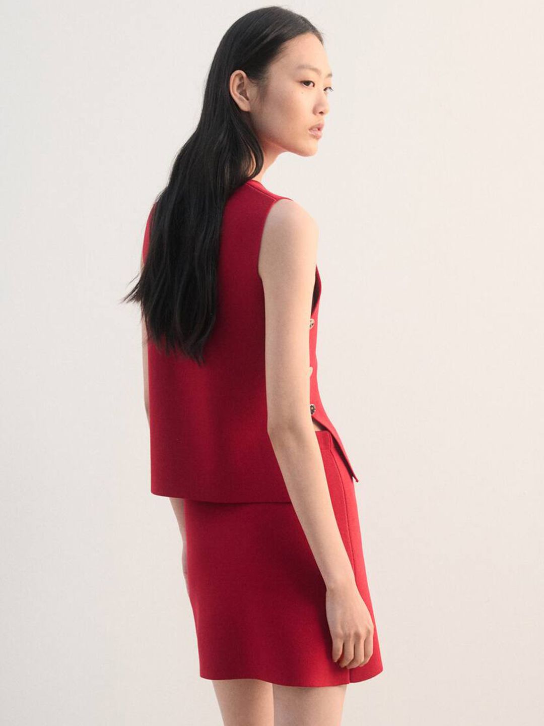 Mini Straight Skirt