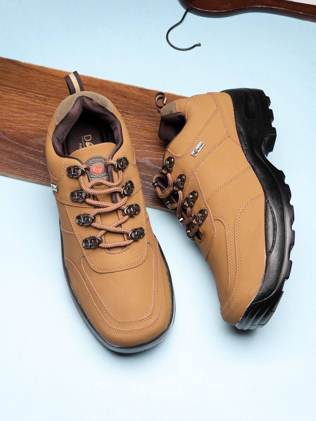 Buy Red Chief Men Tan Leather Casual Sneakers - Casual Shoes for