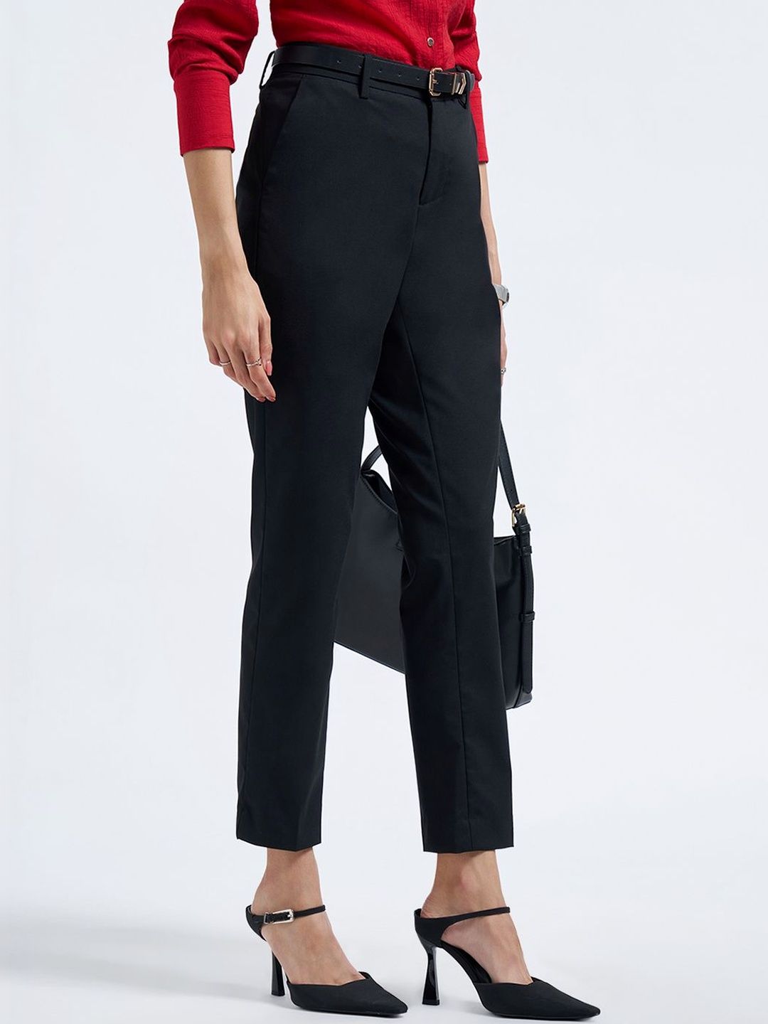 Annabelle by Pantaloons Annabelle by Pantaloons Women Slim Fit Trousers