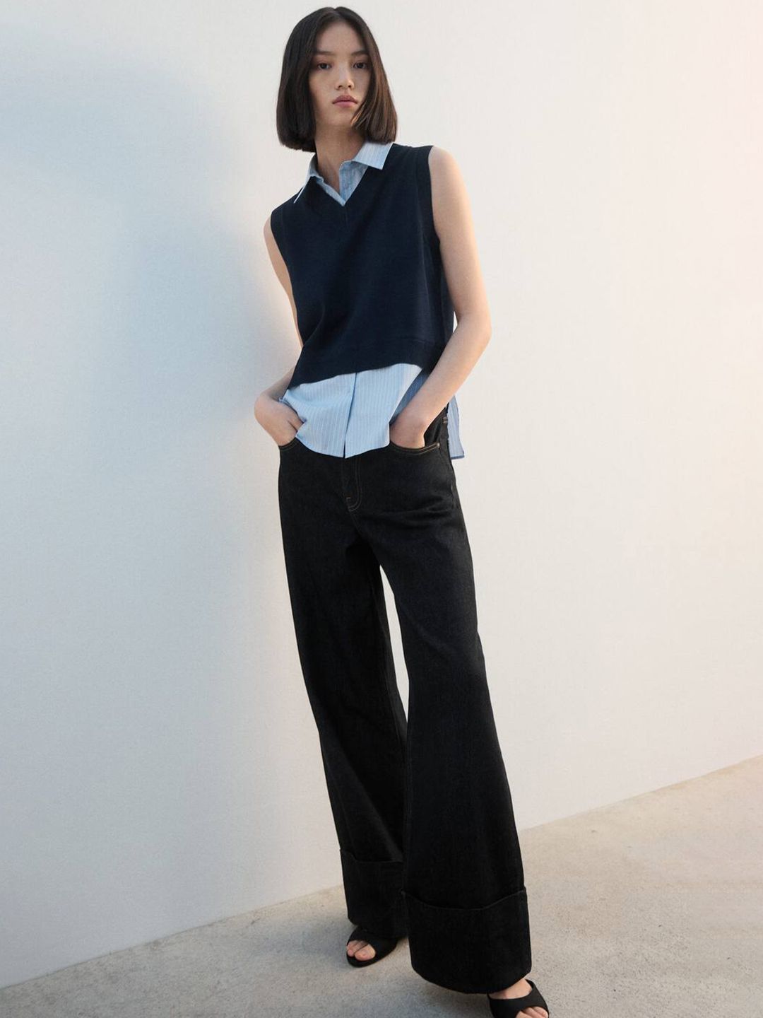 Layered Vest Top