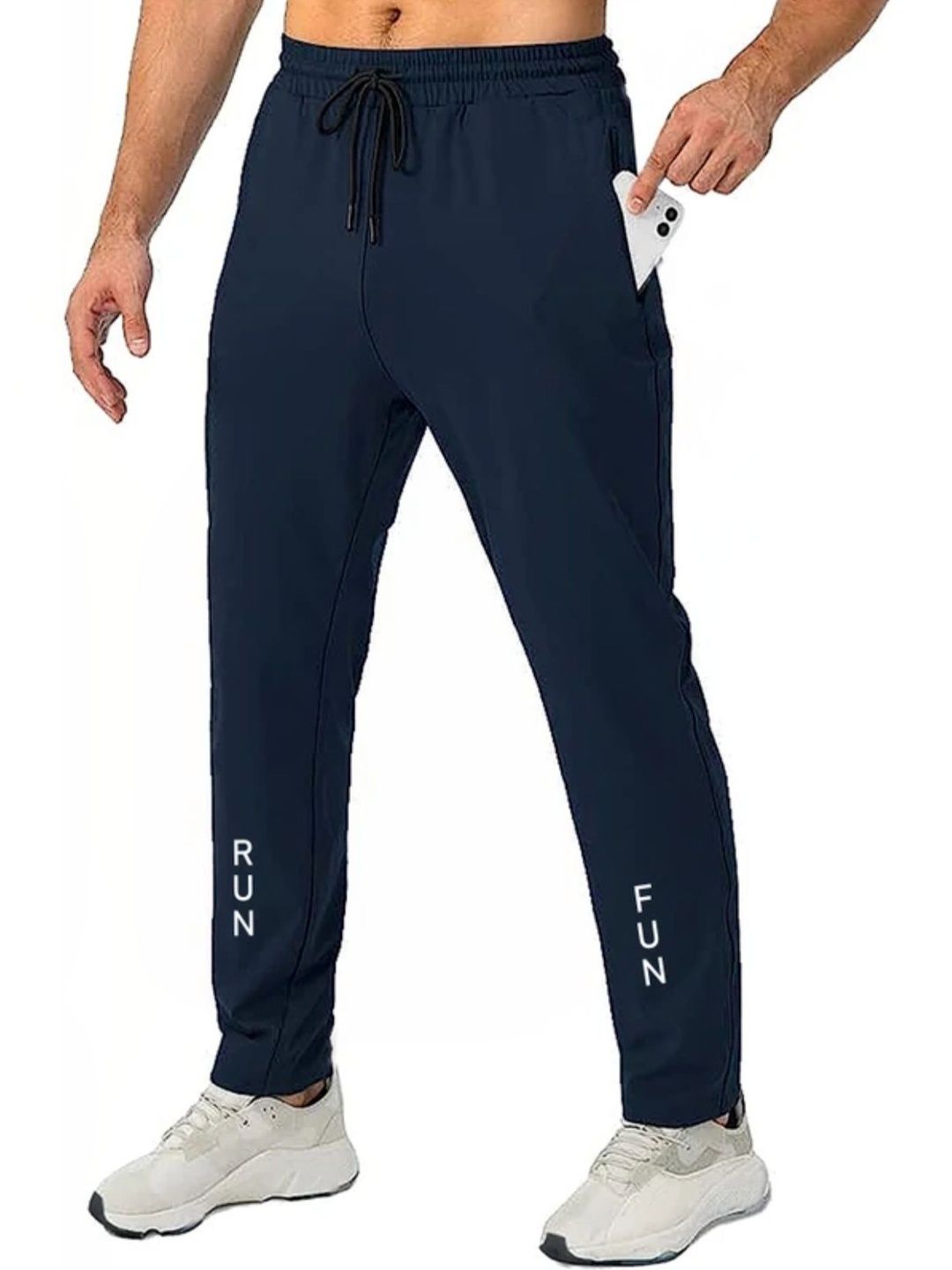 Riksaw Pack of 2 Men Mid-Rise Track Pants