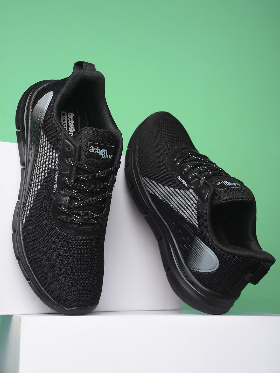 Action Men Mesh Running Non-Marking Shoes