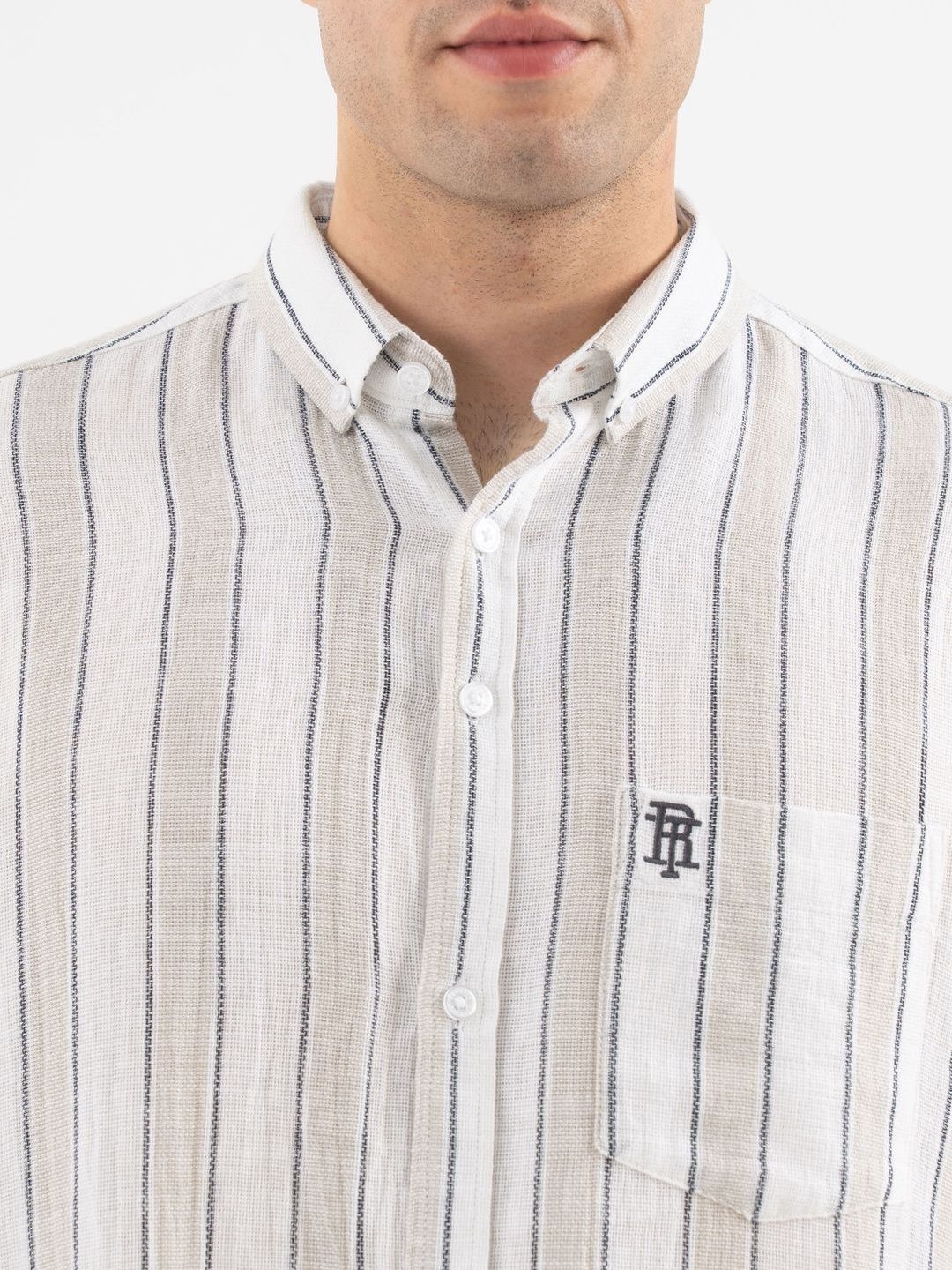 Buy Red Tape Men Striped Casual Shirt - Shirts for Men 39519112