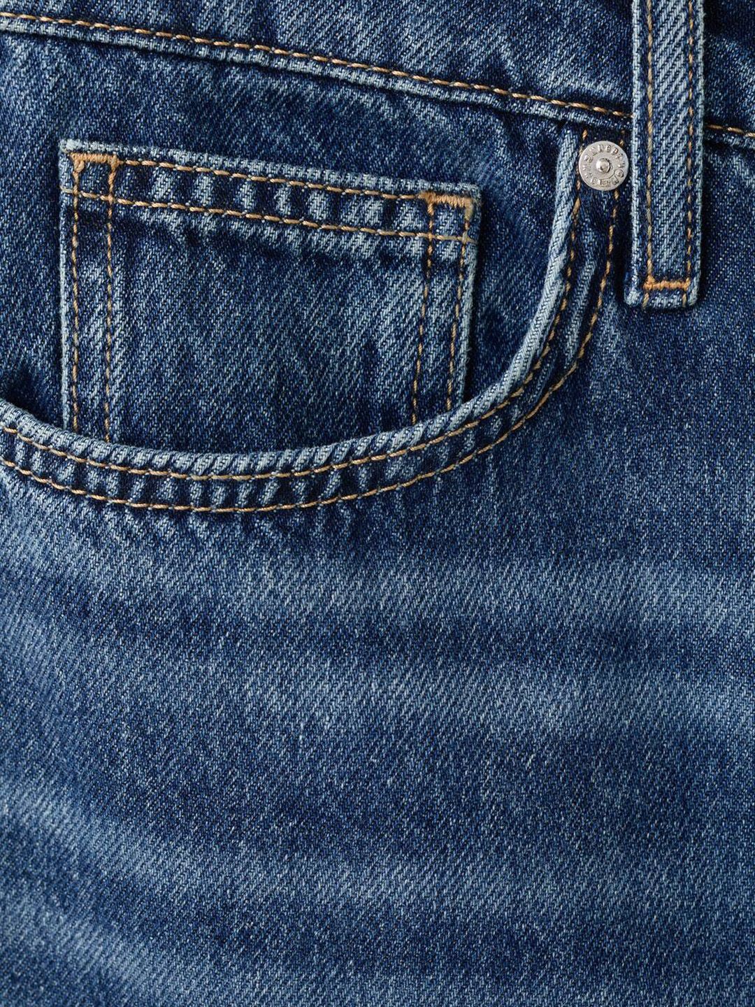 Straight Fit High-Rise Light Fade Jeans