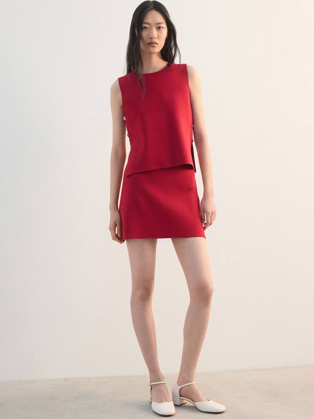 Mini Straight Skirt
