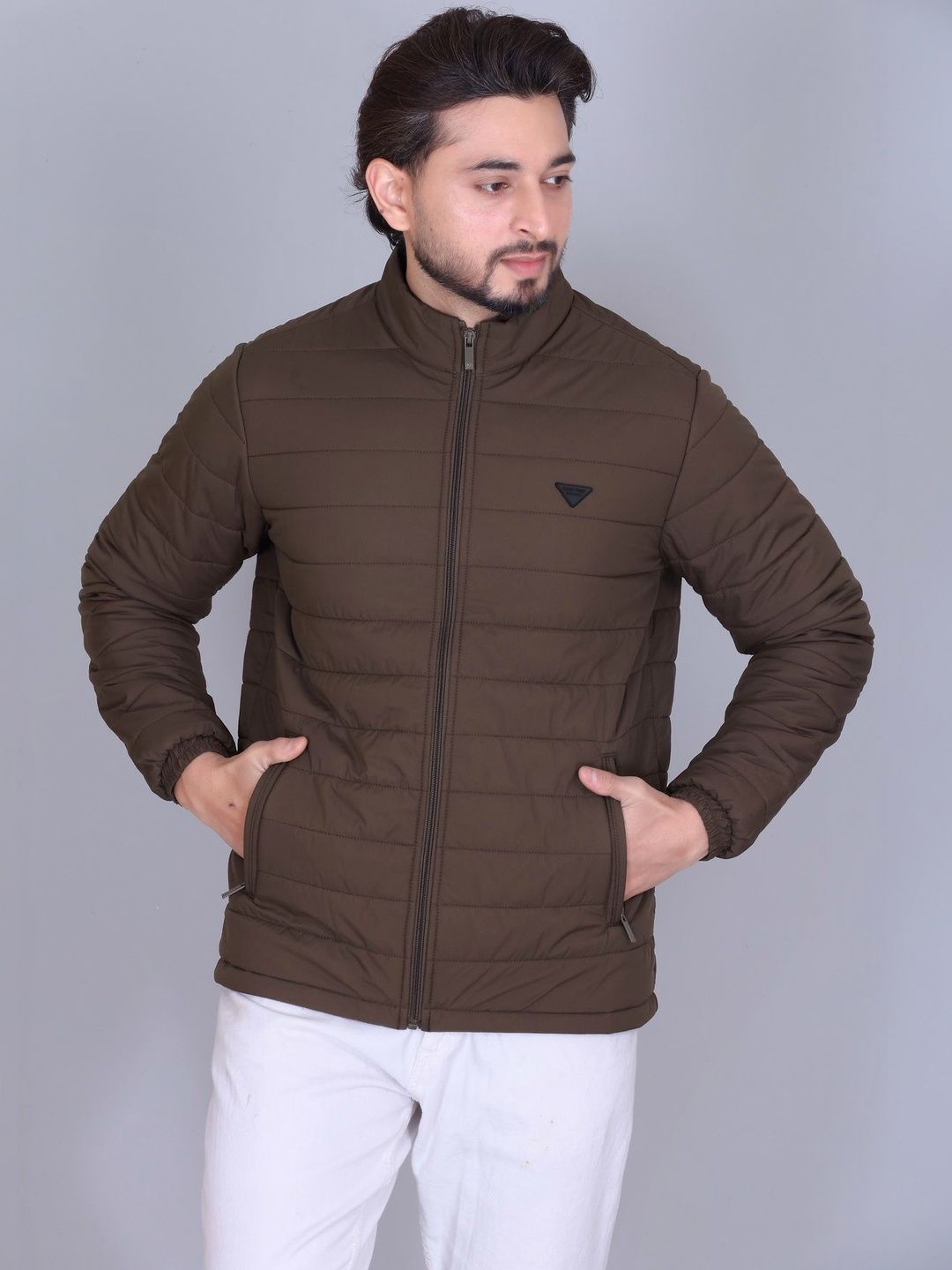 Rare Times Men Lightweight Puffer Jacket