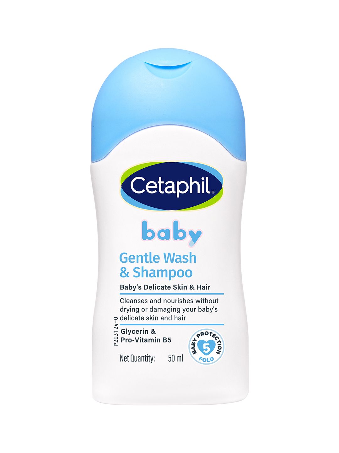 Cetaphil Cetaphil Baby Gentle Wash & Shampoo with Glycerin & Pro-Vitamin B5 - 50ml