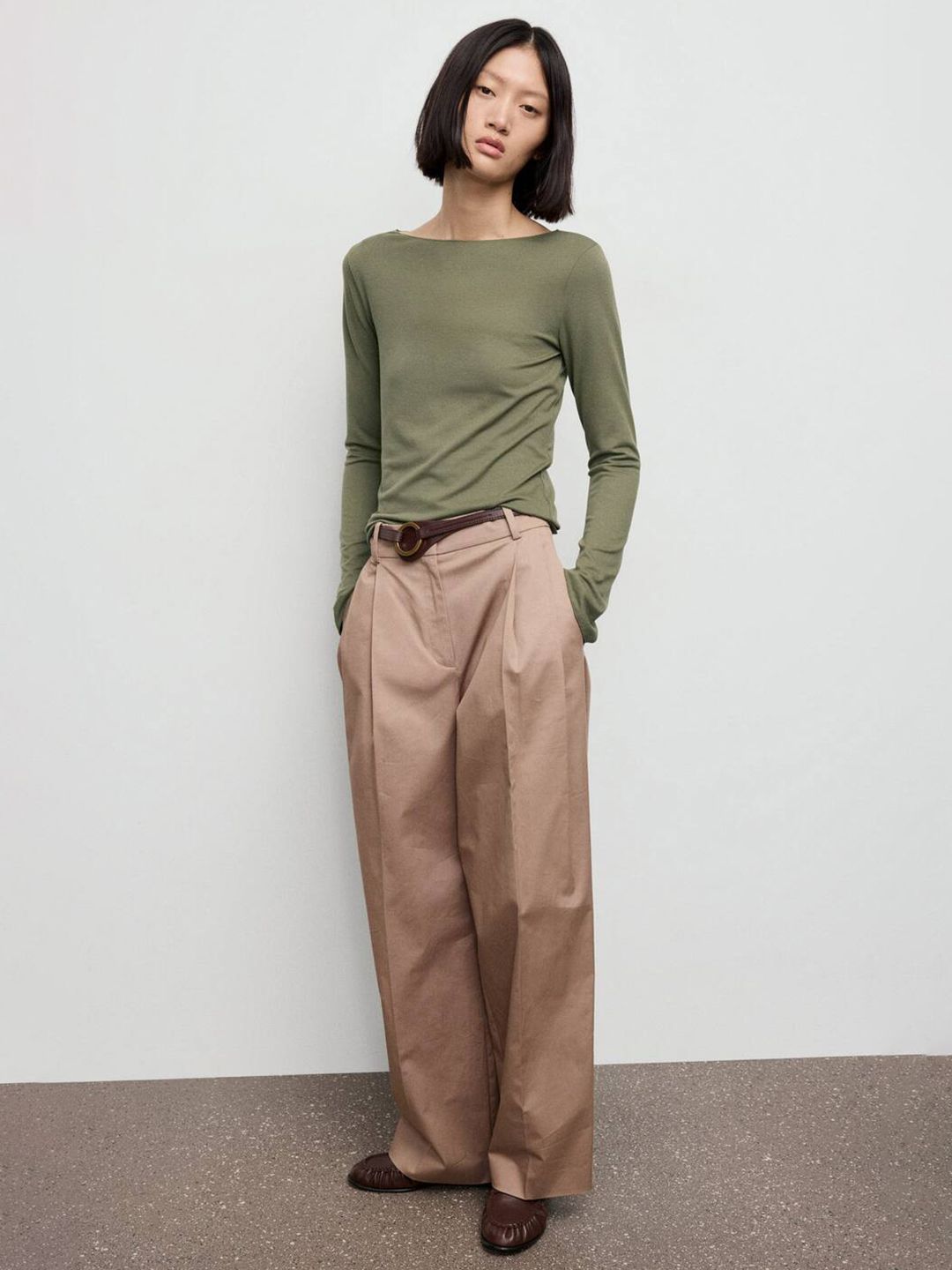 Boat Neck T-shirt