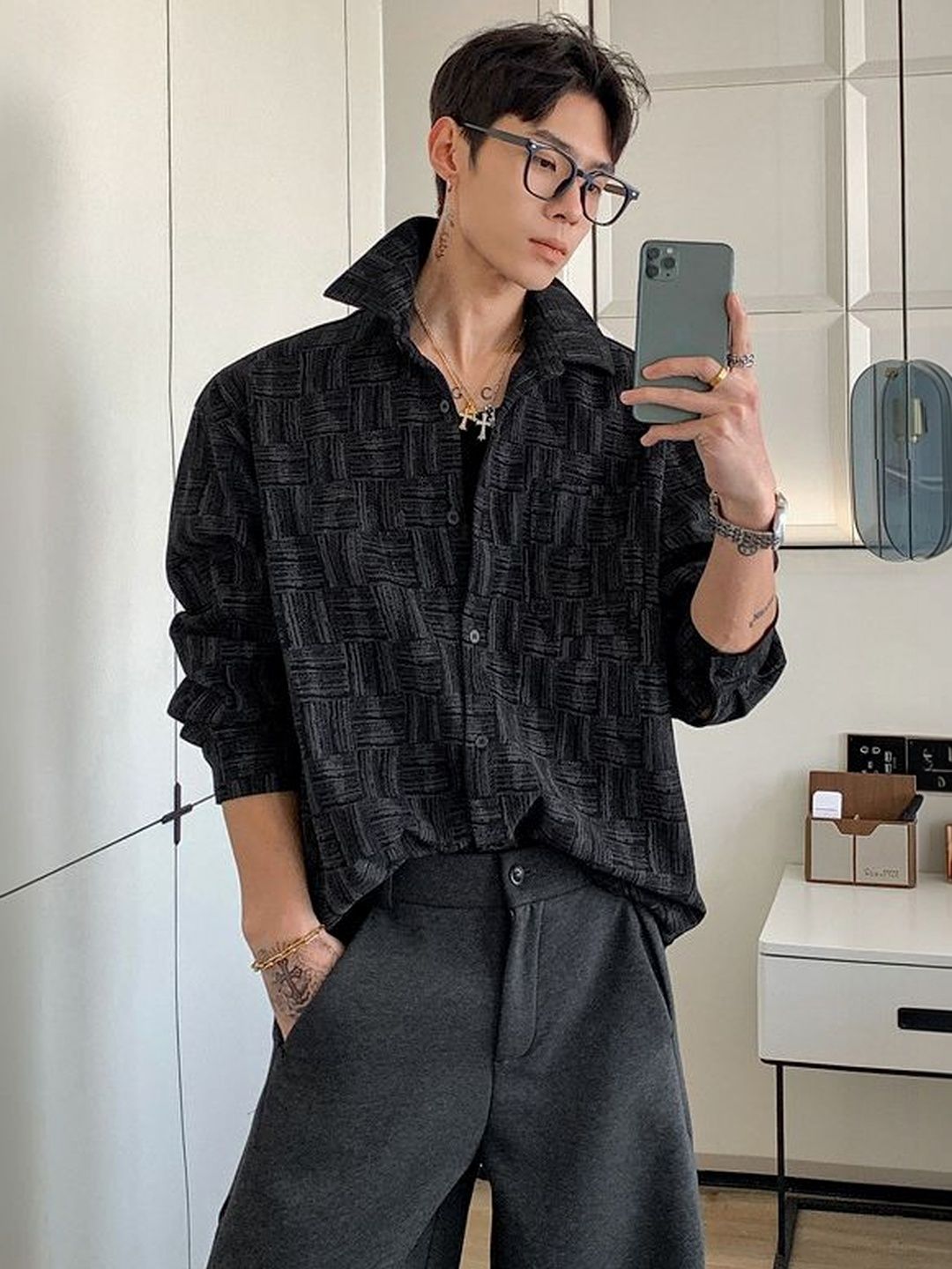 StyleCast x Revolte Men Printed Casual Shirt