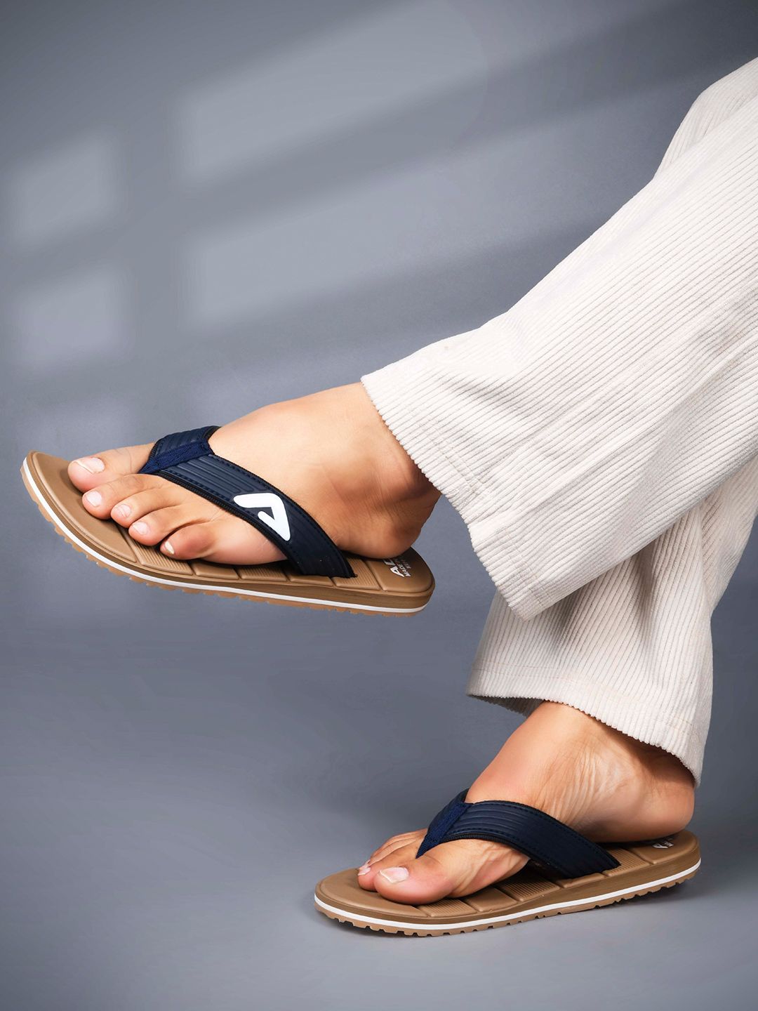 Adda Men Rubber Thong Flip-Flops