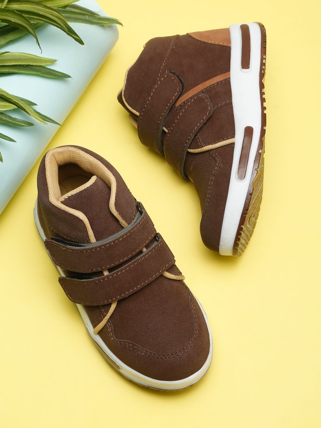 Tiny Bugs Boys Colourblocked Sneakers