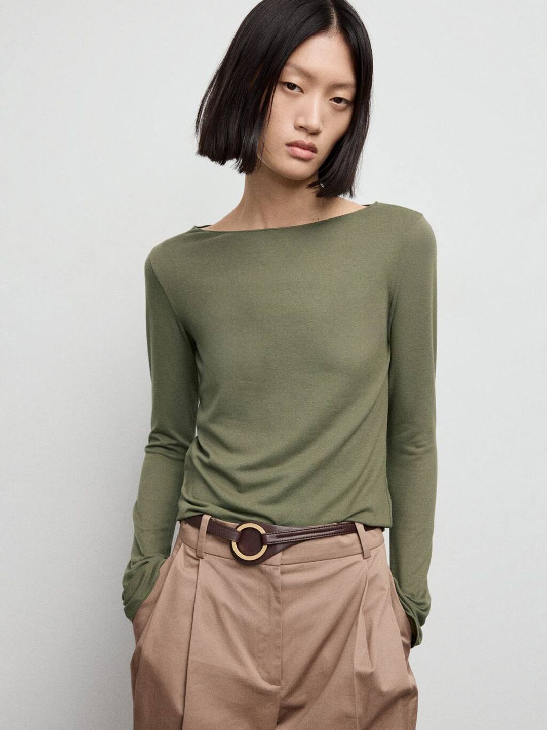 Boat Neck T-shirt