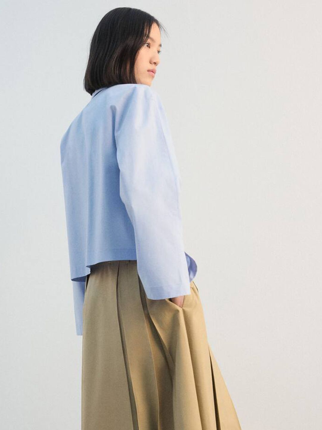 Drop-Shoulder Casual Shirt