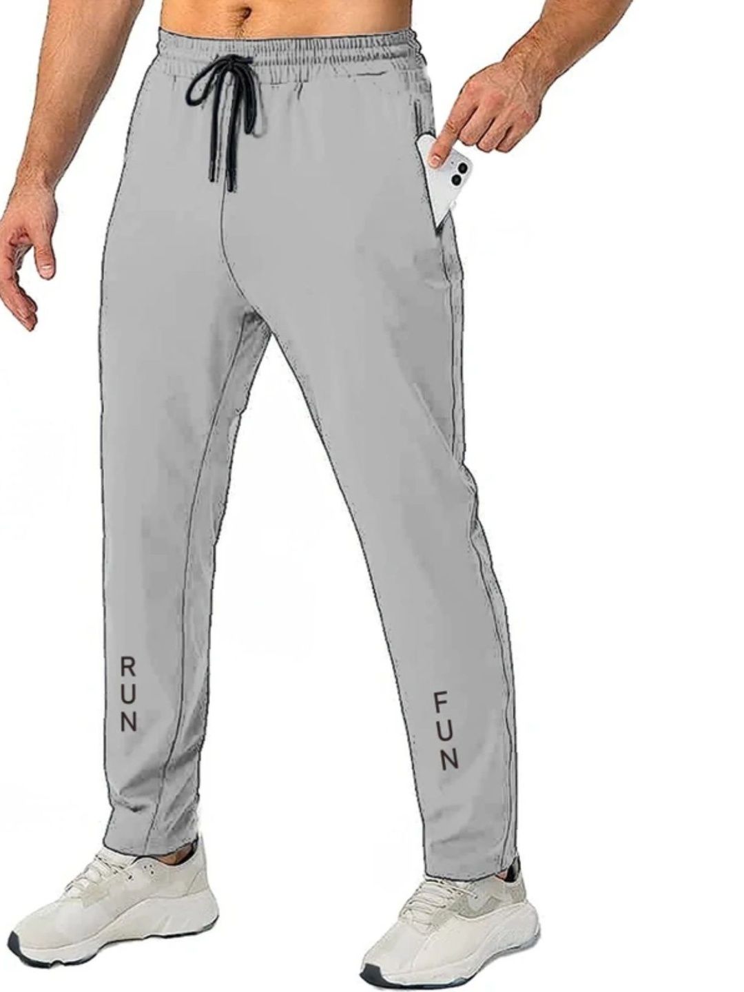 Riksaw Pack of 2 Men Mid-Rise Track Pants