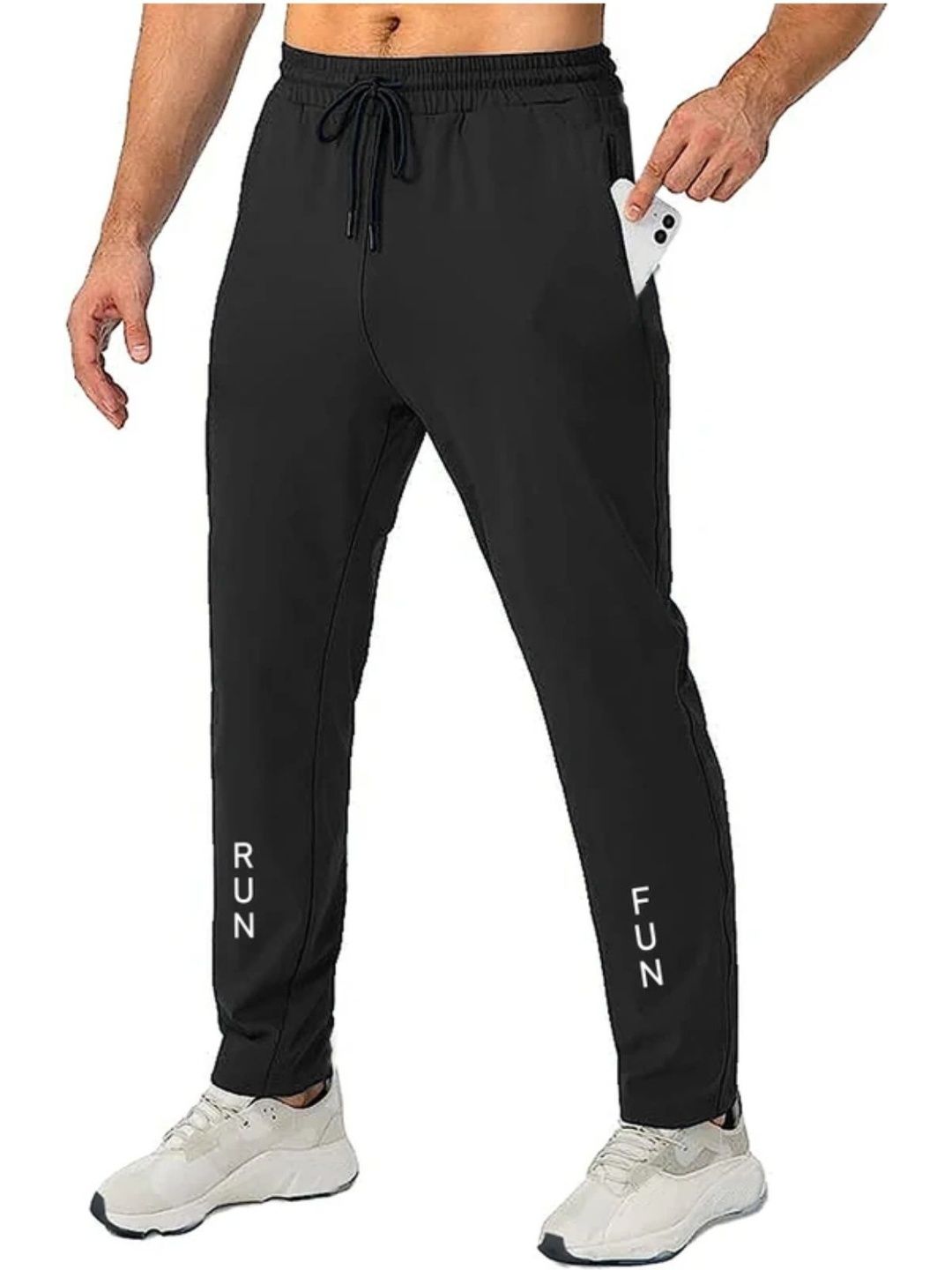 Riksaw Pack of 2 Men Mid-Rise Track Pants