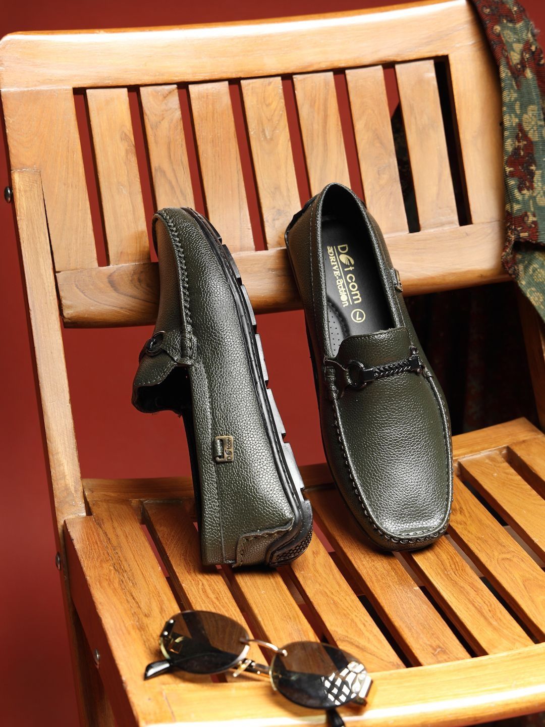 Action Men Textured Driving Shoes