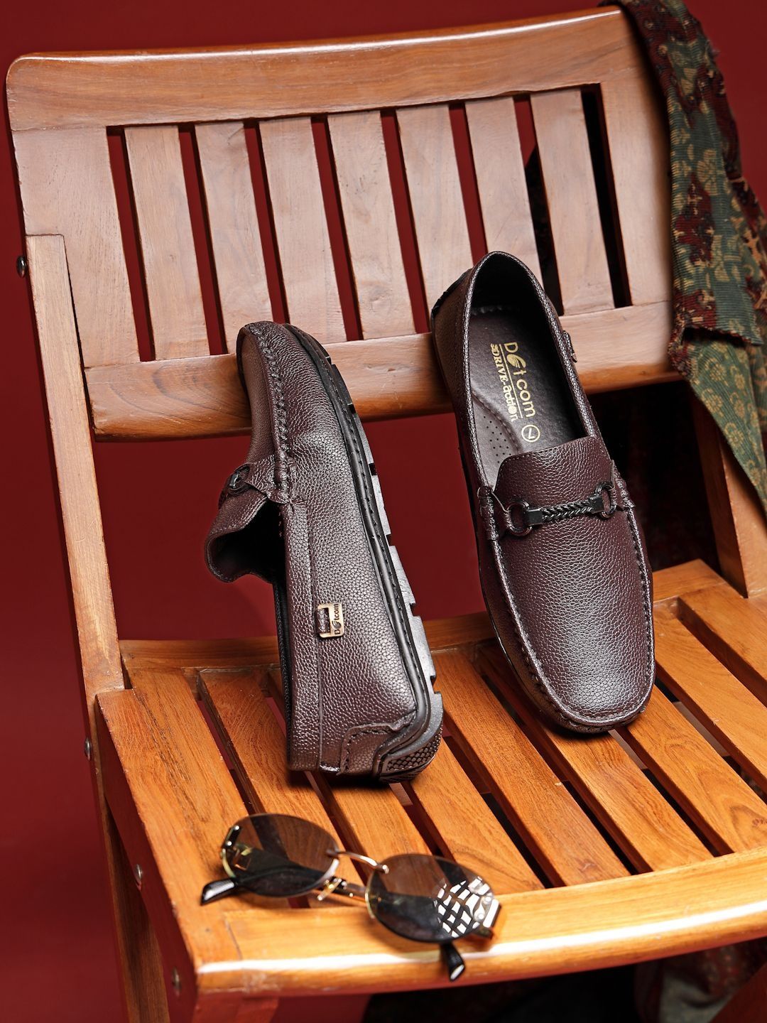 Action Men Textured Driving Shoes