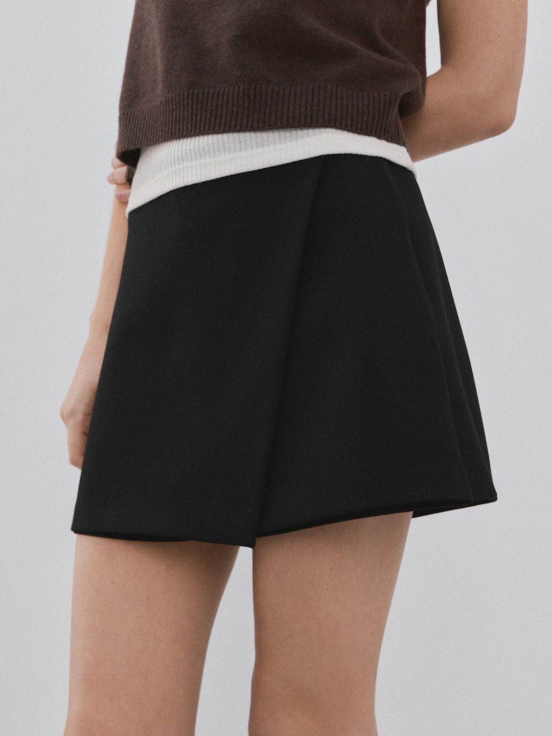 Straight Fit Mini Skorts
