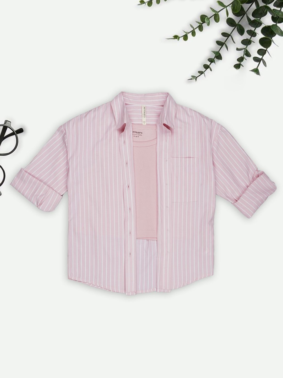 Pantaloons Junior Striped Cotton Top