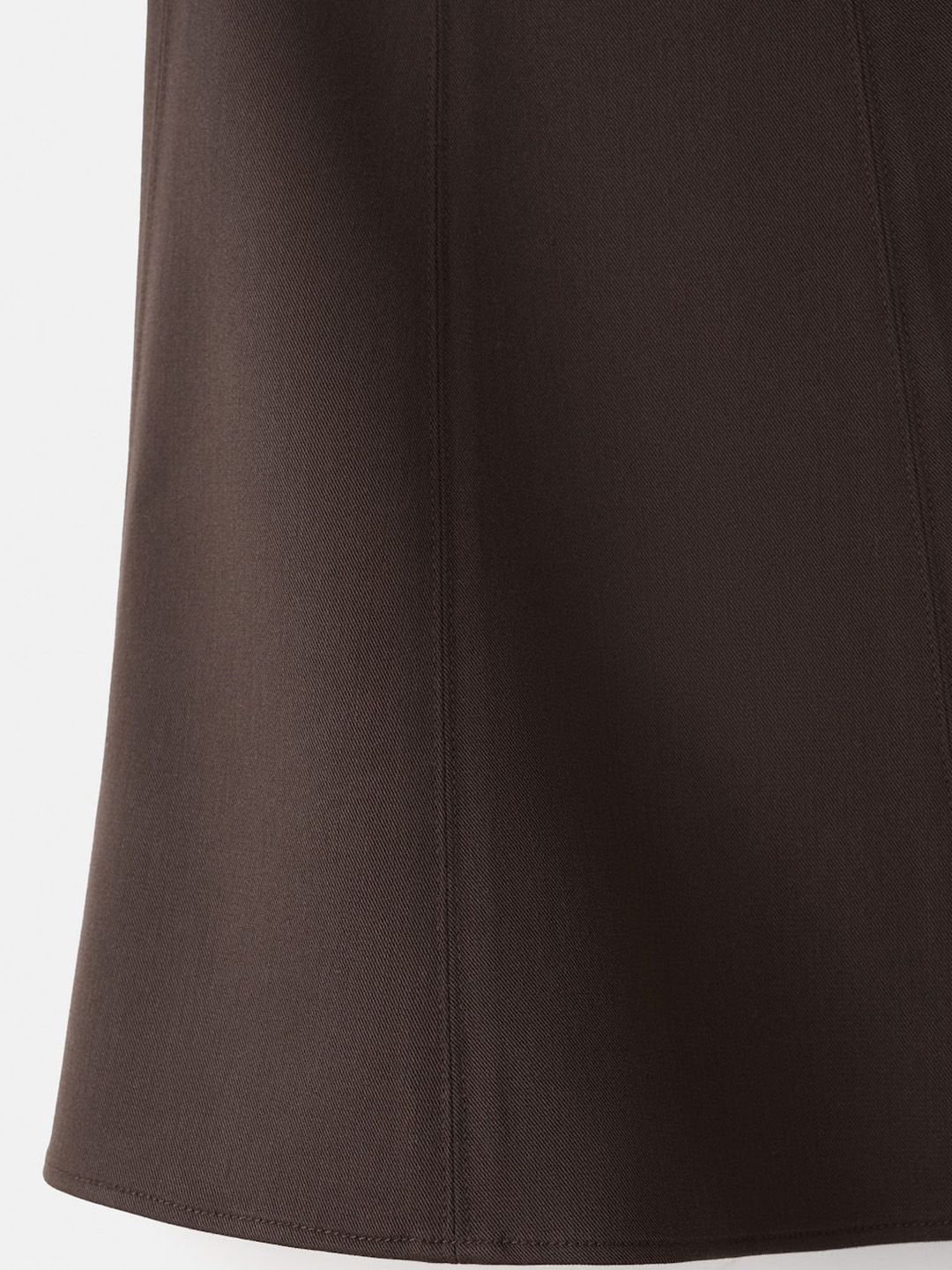Mid-Rise Mini Skirt with Seam Detail