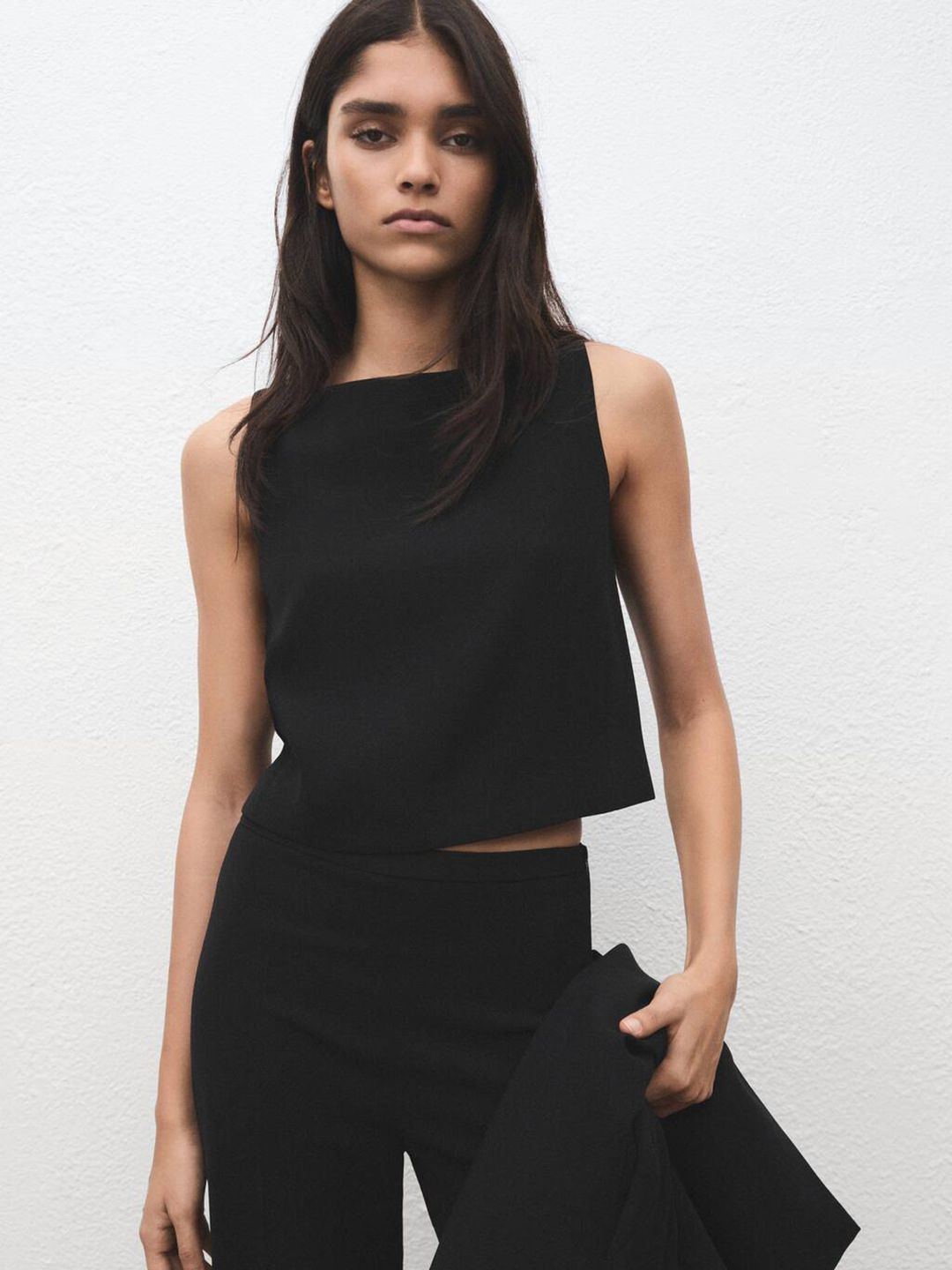 Solid Crop Top