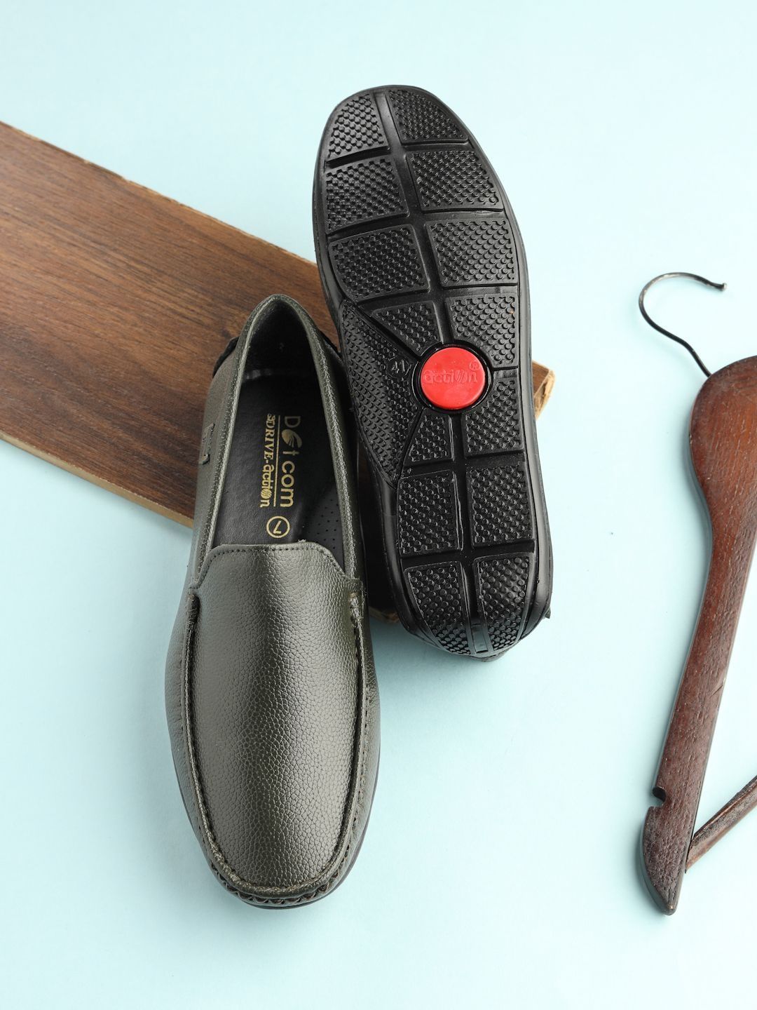 Action Men Textured Driving Shoes