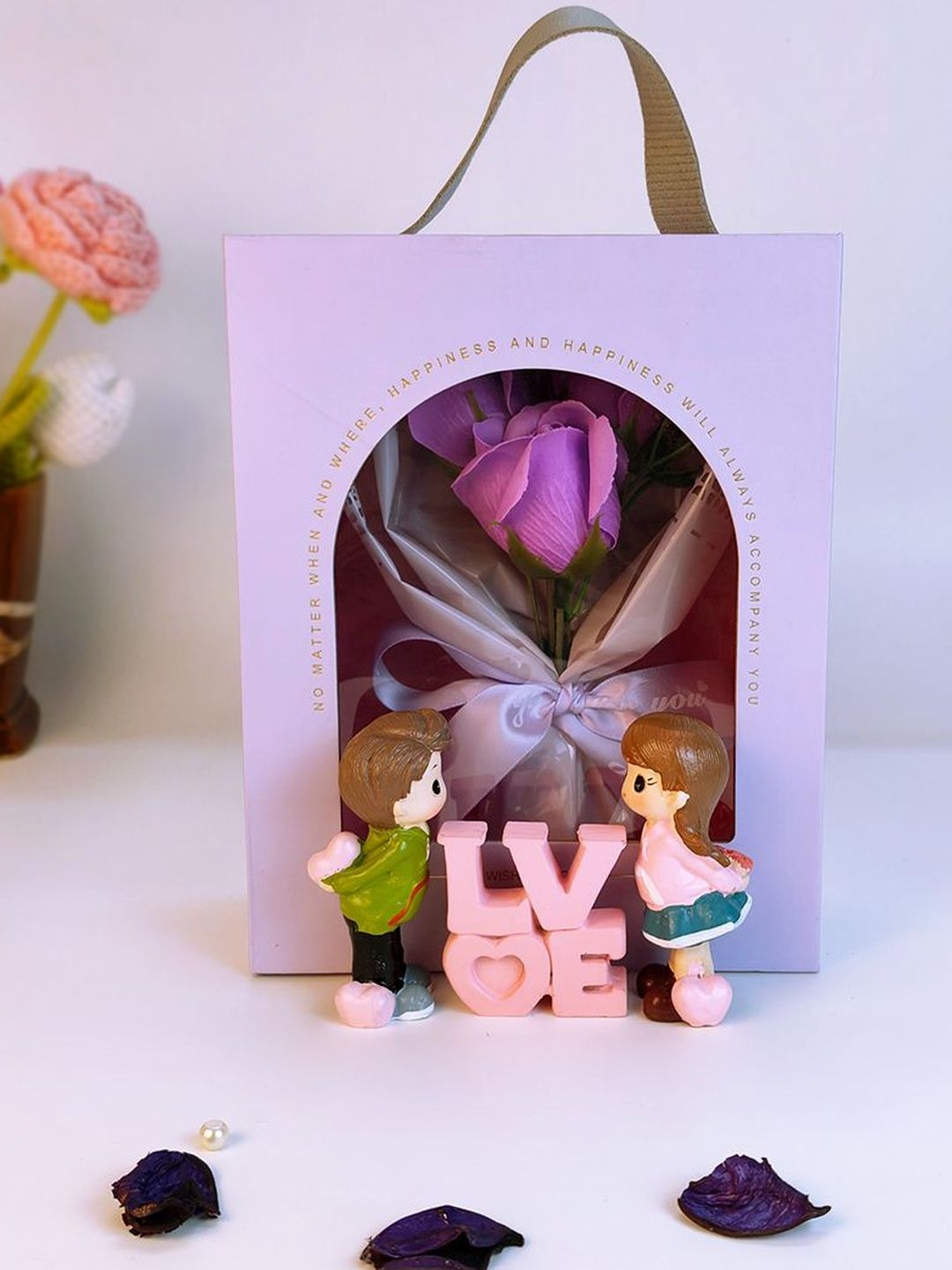 Giftii Purple Ceramic Home Gift Sets