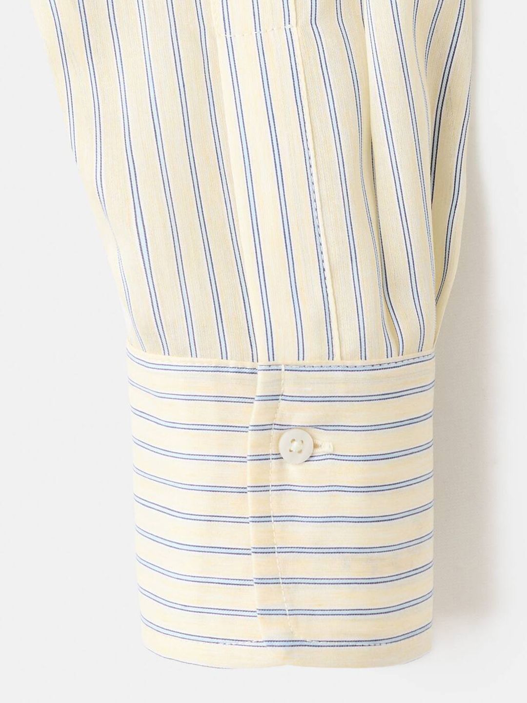 Vertical Striped Oversized Longline Casual Shirt