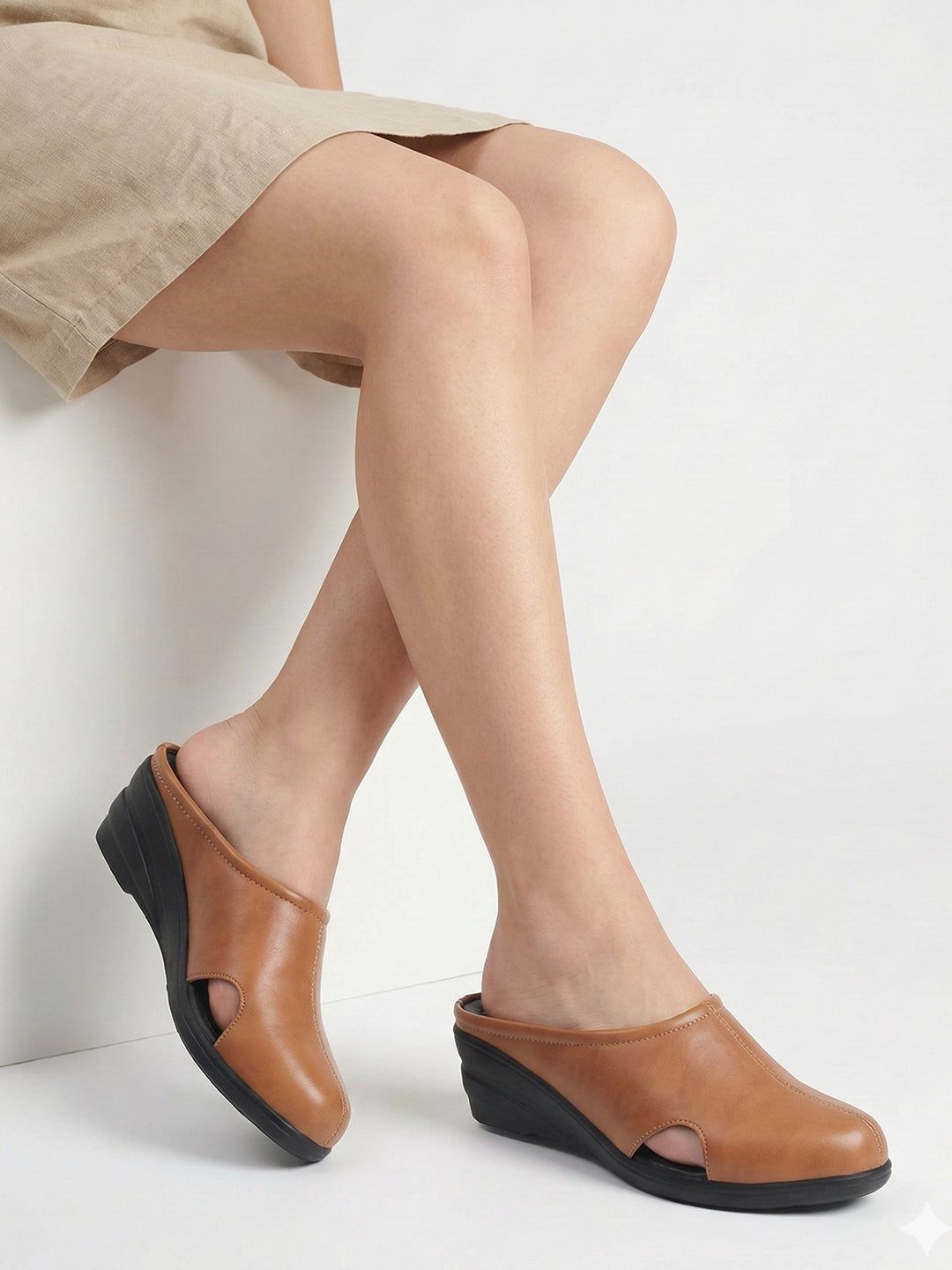 FAUSTO Women PU Mules