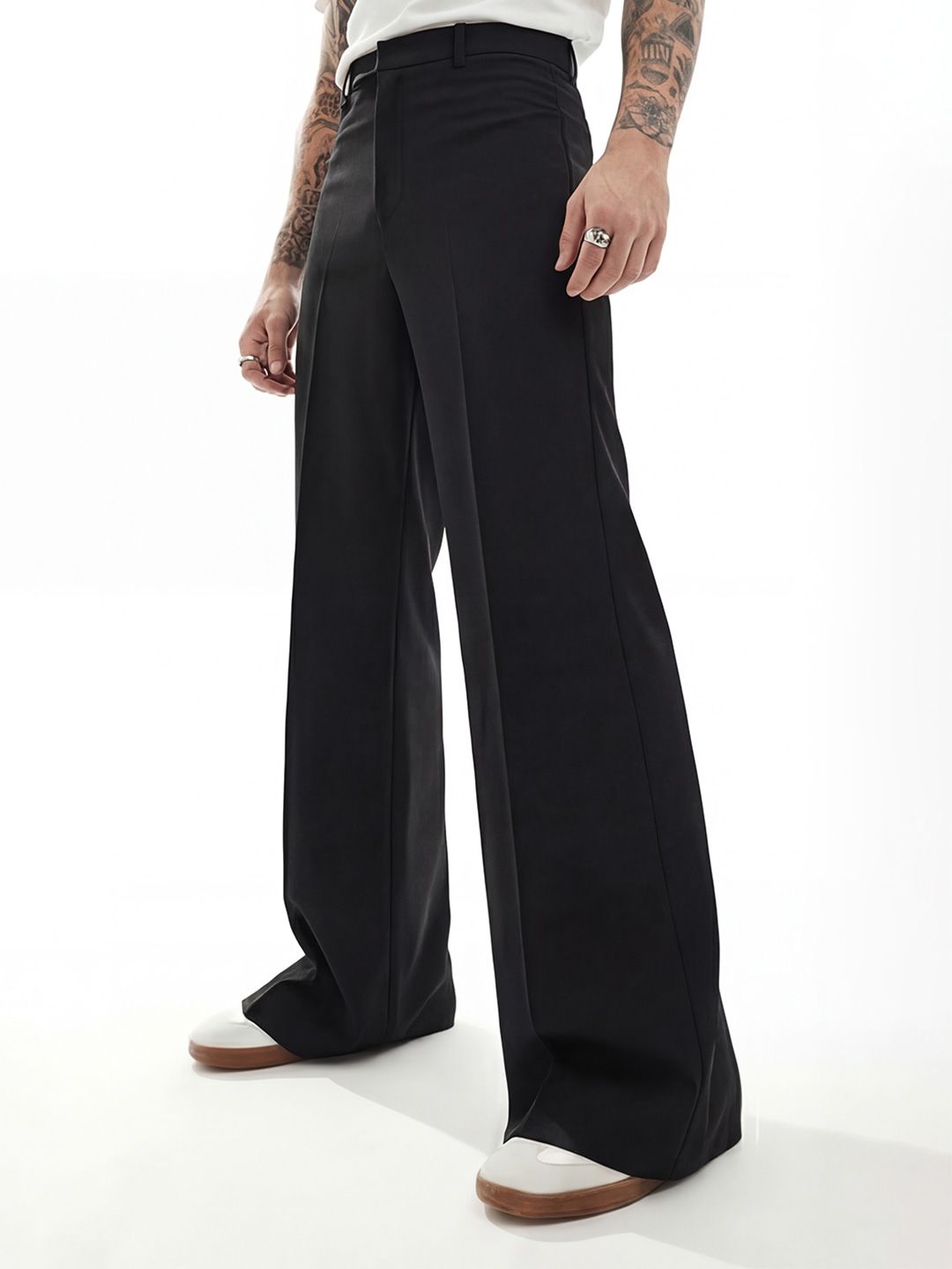 FUGAZEE Men High-Rise Trousers