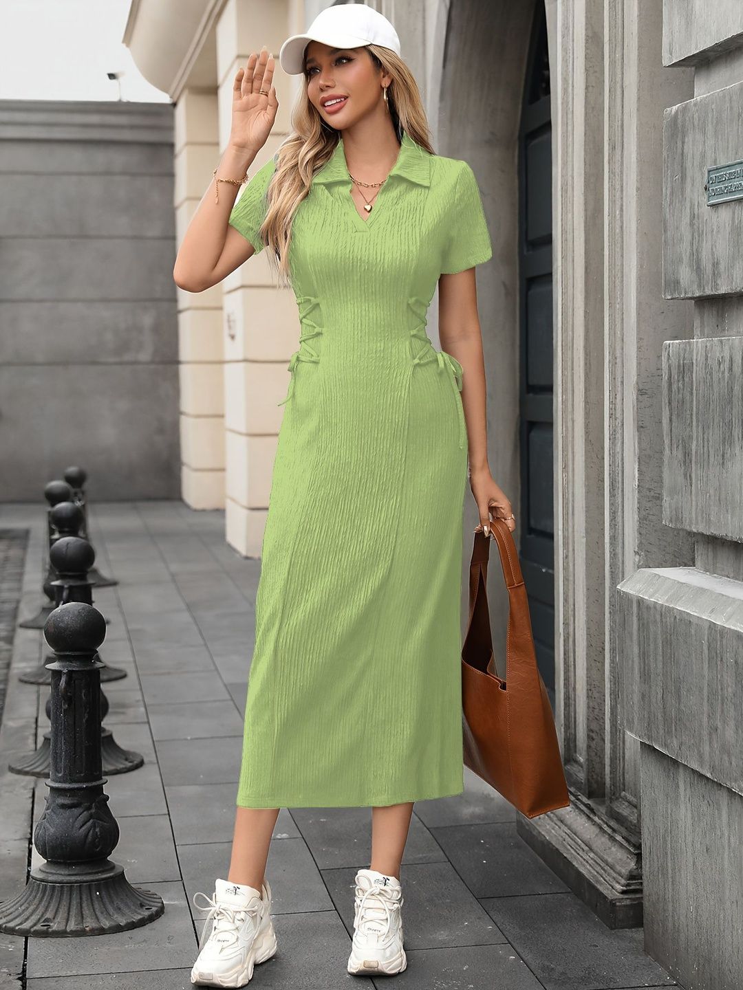 CORSICA Sheath Midi Dress