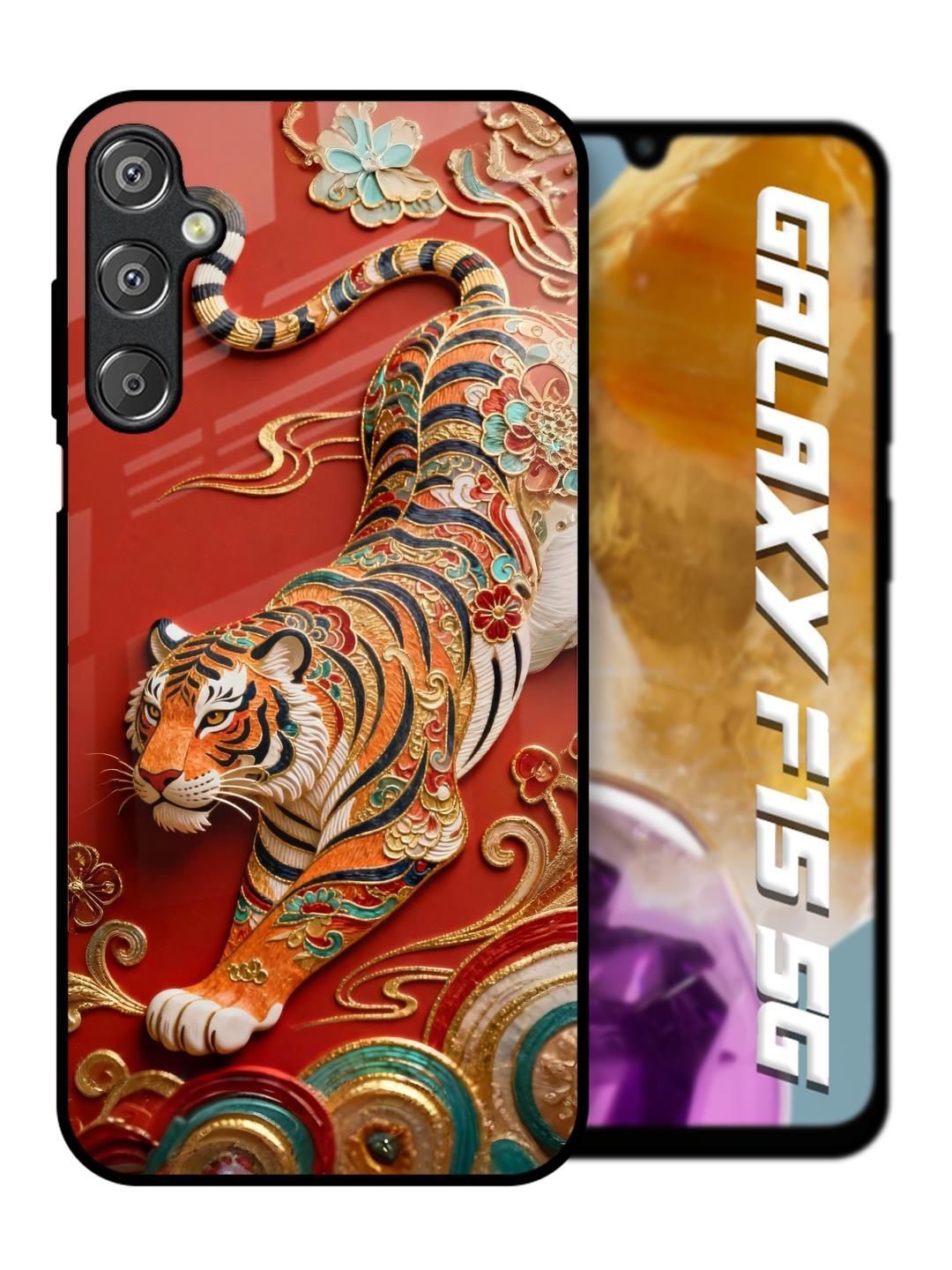 QRIOH Conversational Printed Samsung Galaxy F15 5G Back Case Mobile Accessories