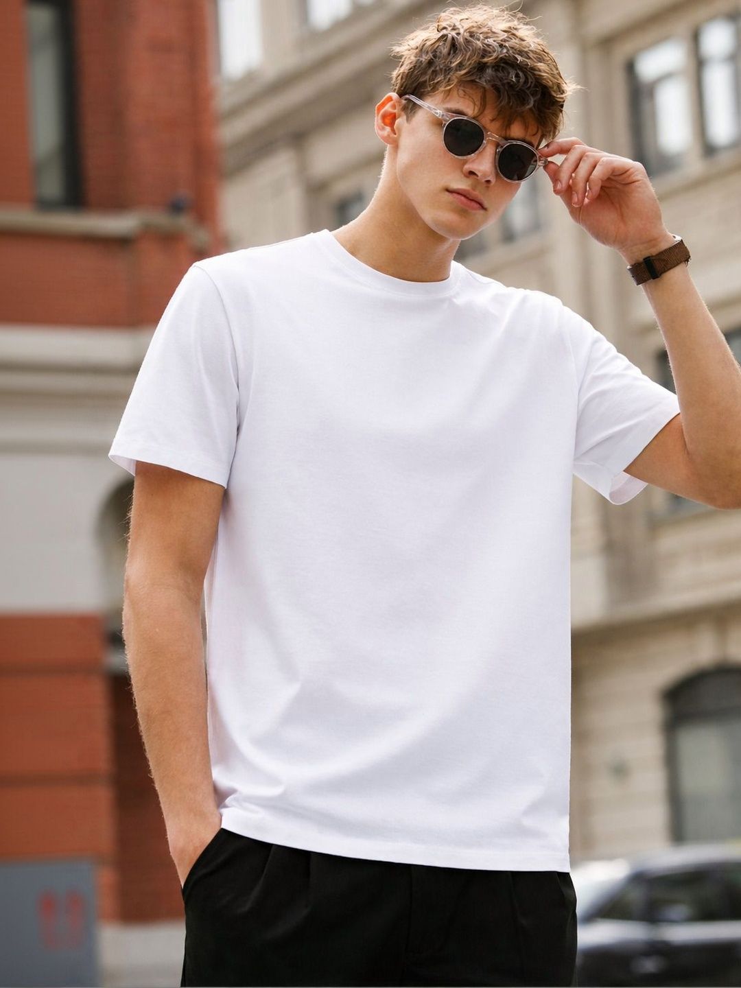 PockMAN Men Bio Finish T-shirt with Mask