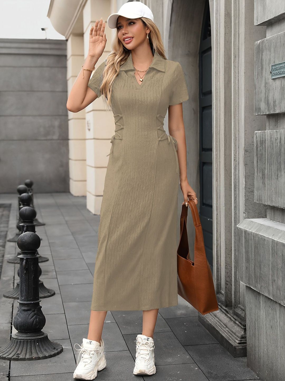 CORSICA Sheath Midi Dress