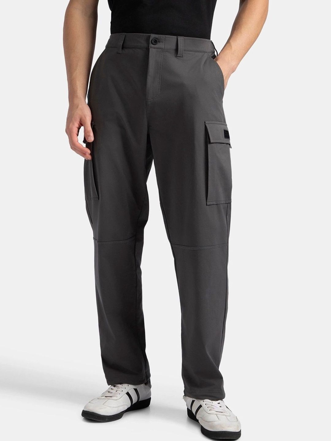 Buy Jockey Groove Microfiber Fabric Utility Pants with Cargo