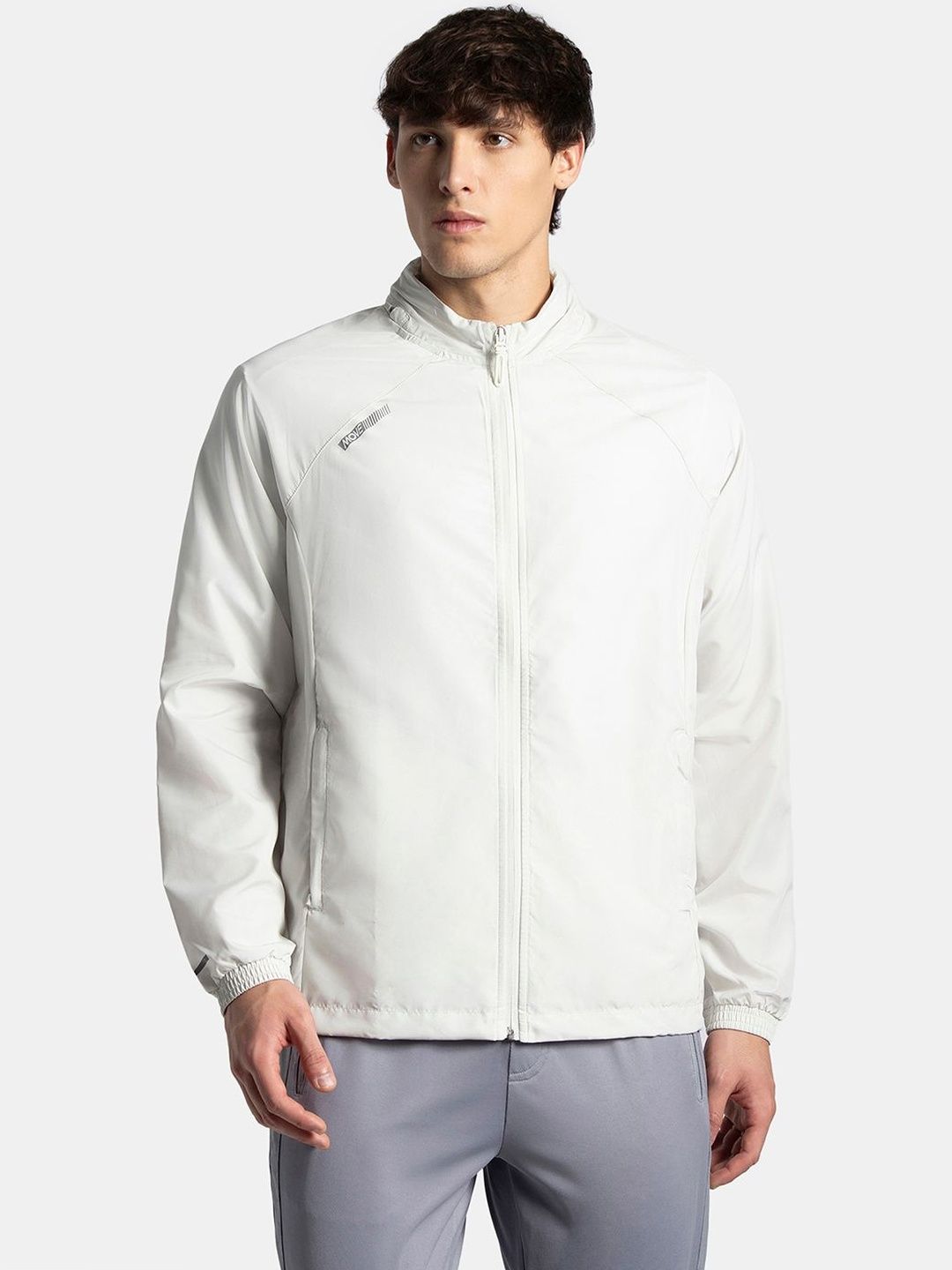 Jockey Microfiber Active Wear Water Resistant Convertible Hoodie Jacket - MV40