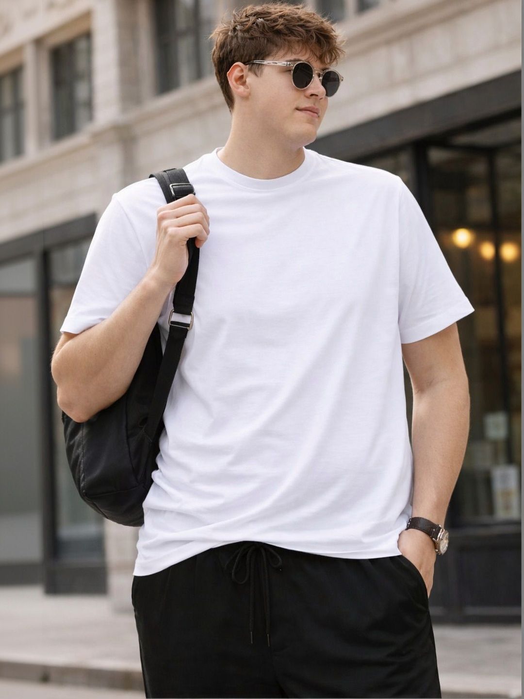 PockMAN Men Bio Finish T-shirt with Mask