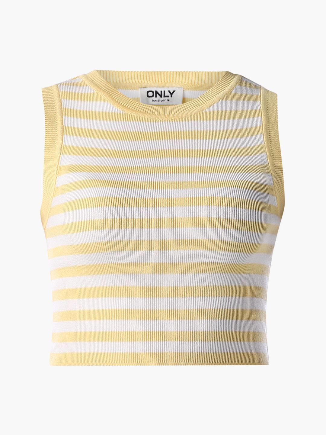 ONLY ONLY Striped Crop Top