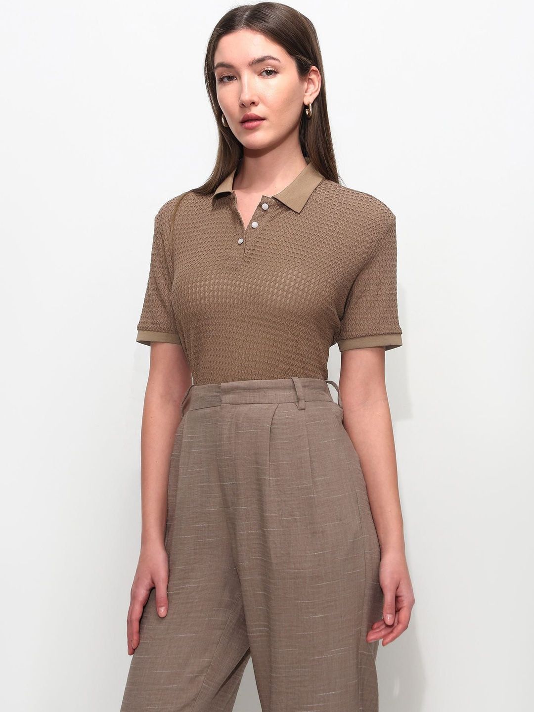 Polo Collar T-shirt