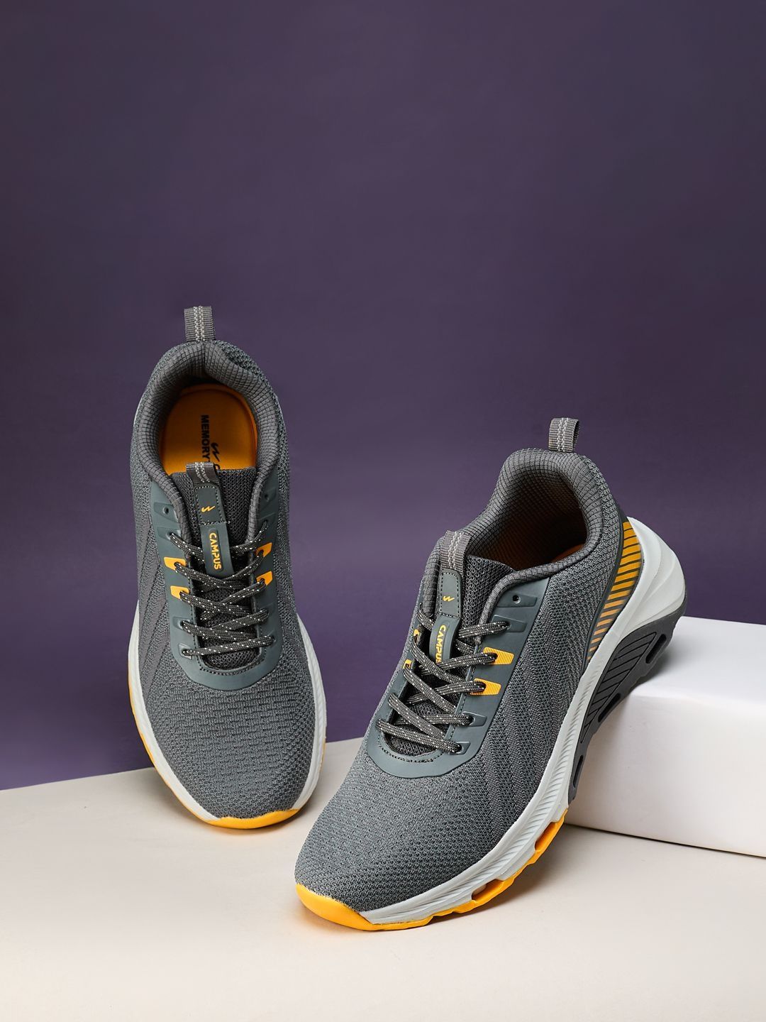 Campus Men Mesh Running Non-Marking Shoes PORTAL