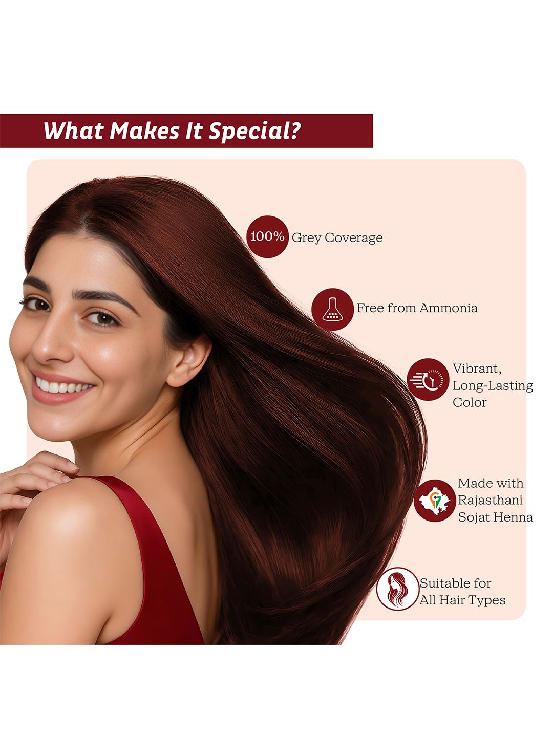Buy Prem Dulhan Set Of 20 Henna Based Hair Color-15g Each-Red