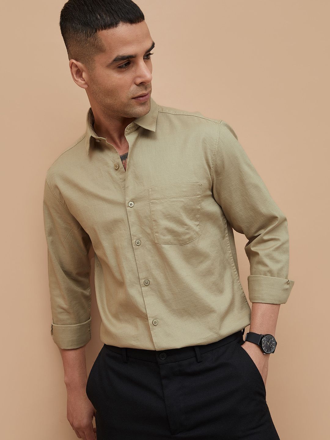 CODE by Lifestyle Men Casual Shirt